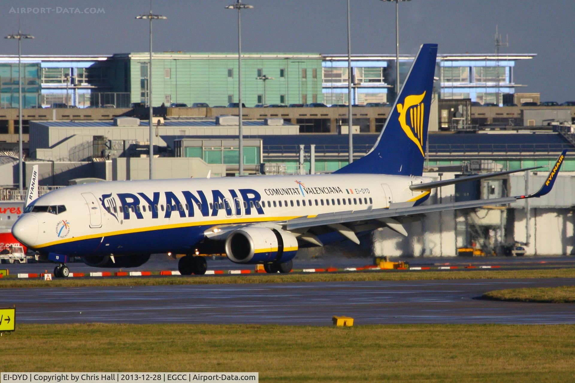 EI-DYD, 2008 Boeing 737-8AS C/N 33632, Ryanair