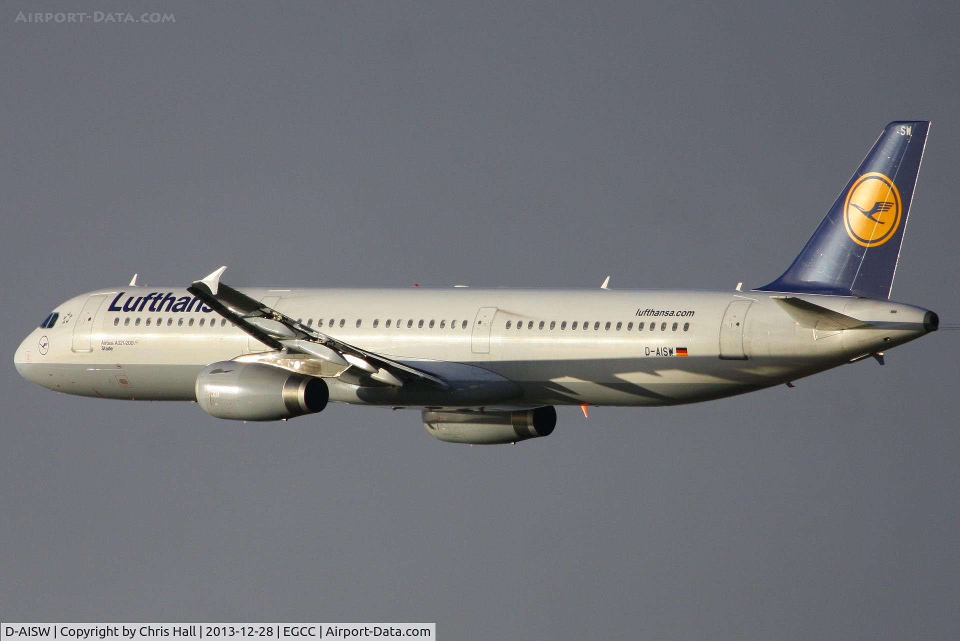 D-AISW, 2009 Airbus A321-231 C/N 4087, Lufthansa