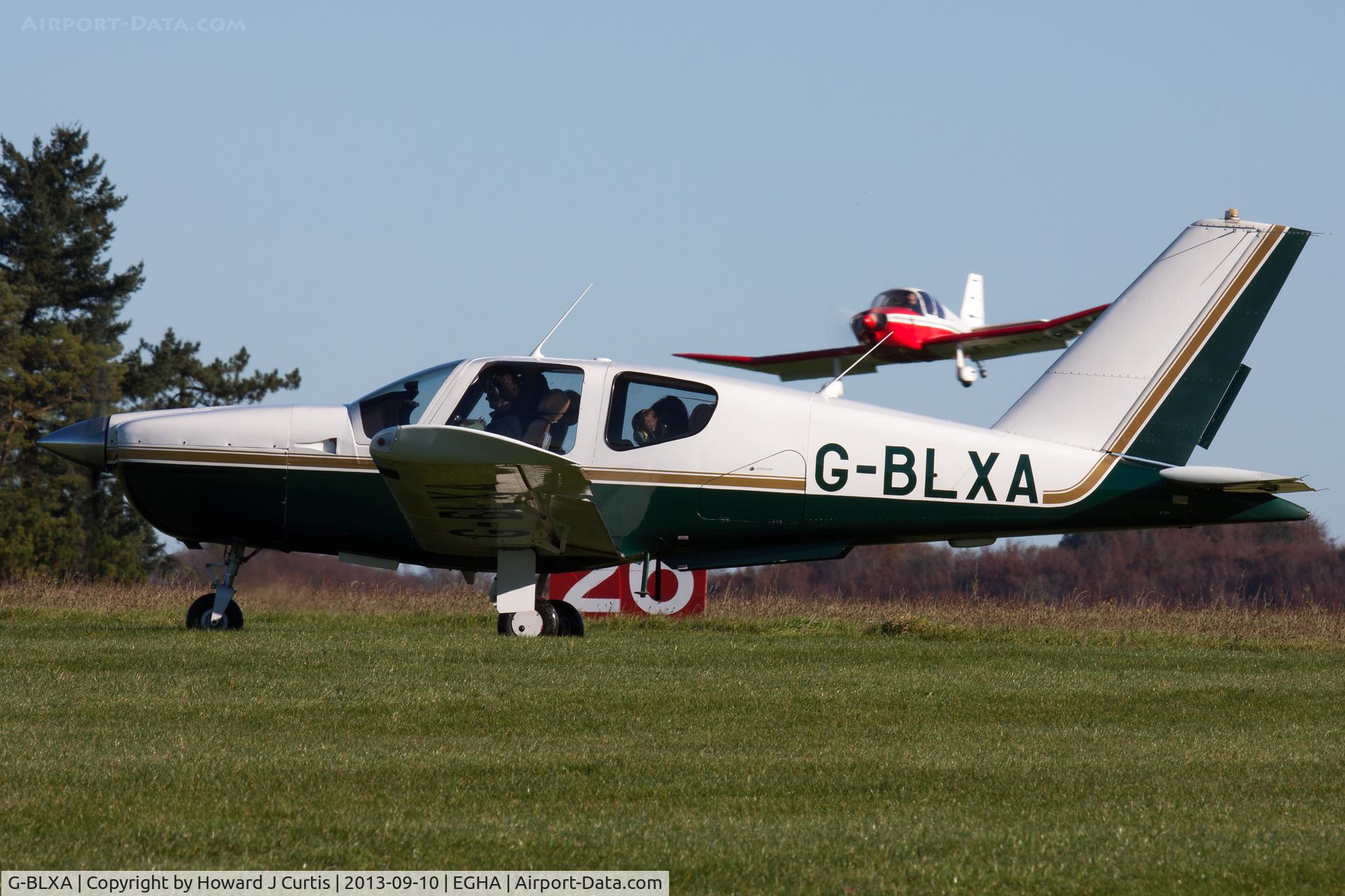 G-BLXA, 1982 Socata TB-20 Trinidad C/N 284, Privately owned.