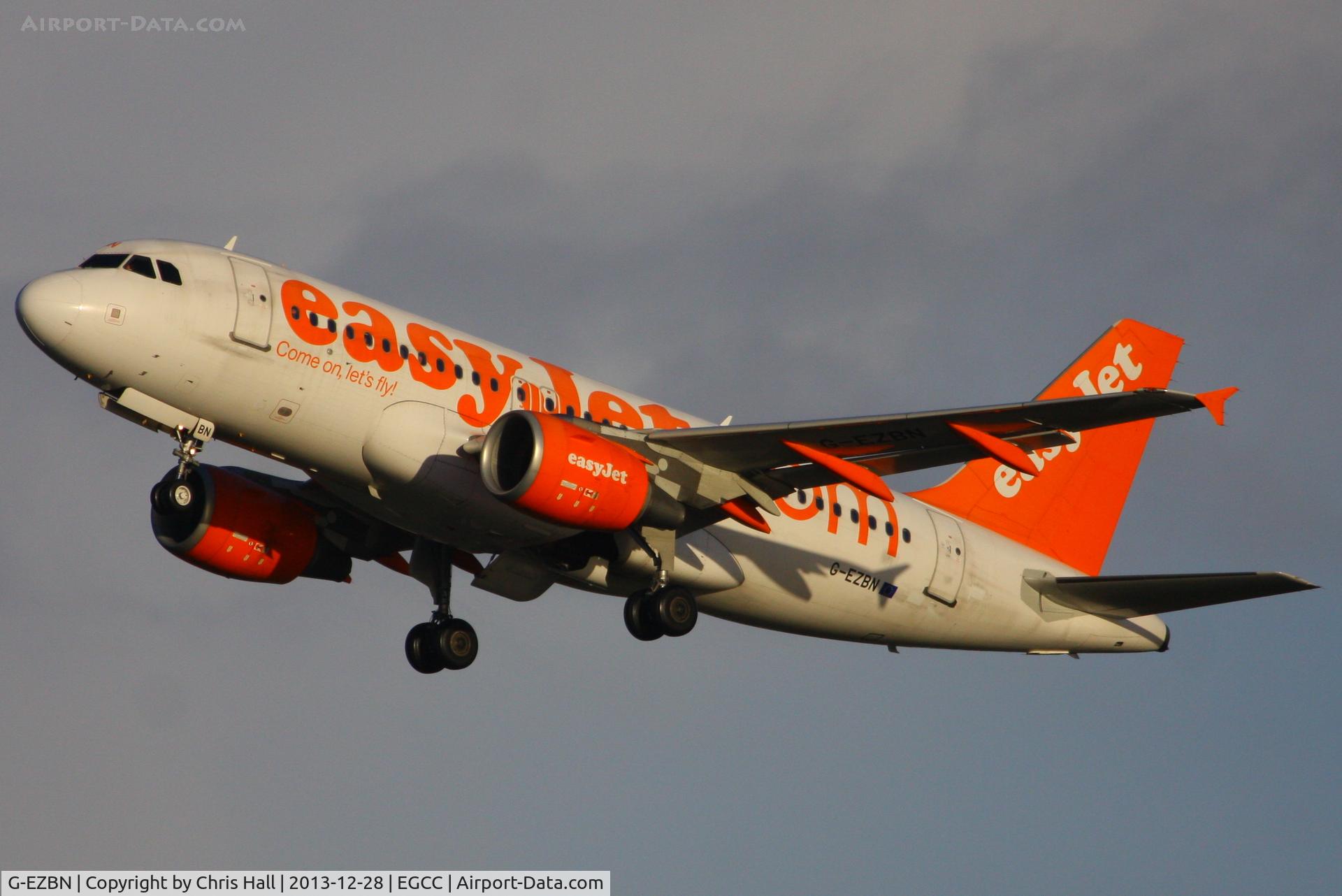 G-EZBN, 2007 Airbus A319-111 C/N 3061, easyJet