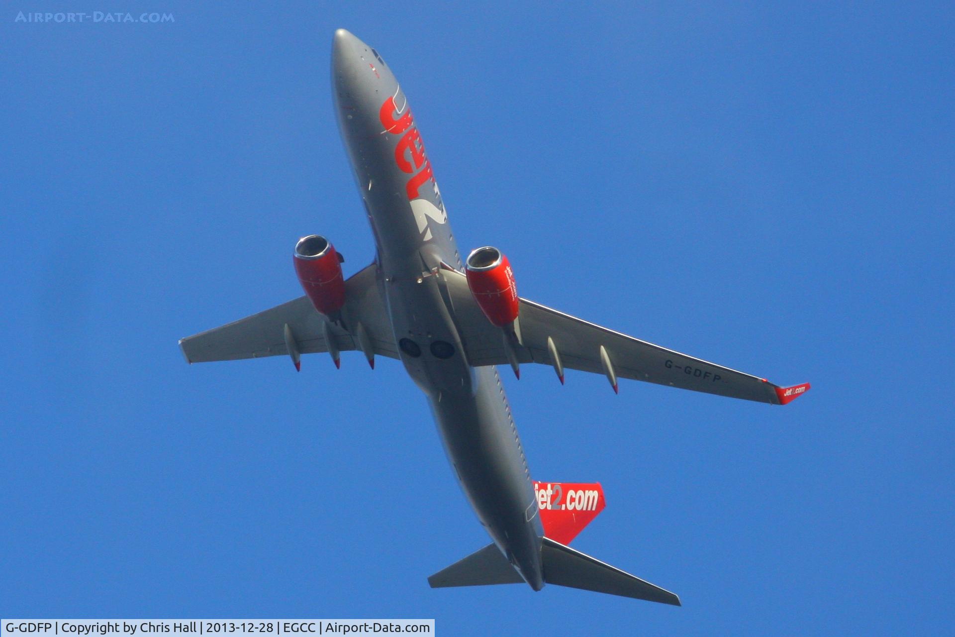 G-GDFP, 1998 Boeing 737-8Z9 C/N 28177, Jet2 B737 performing a go-around due to the Emirates A380 still on the runway