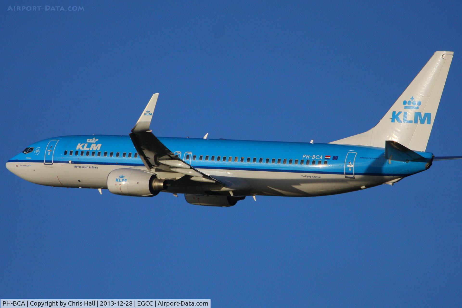 PH-BCA, 2010 Boeing 737-8K2 C/N 37820, KLM Royal Dutch Airlines