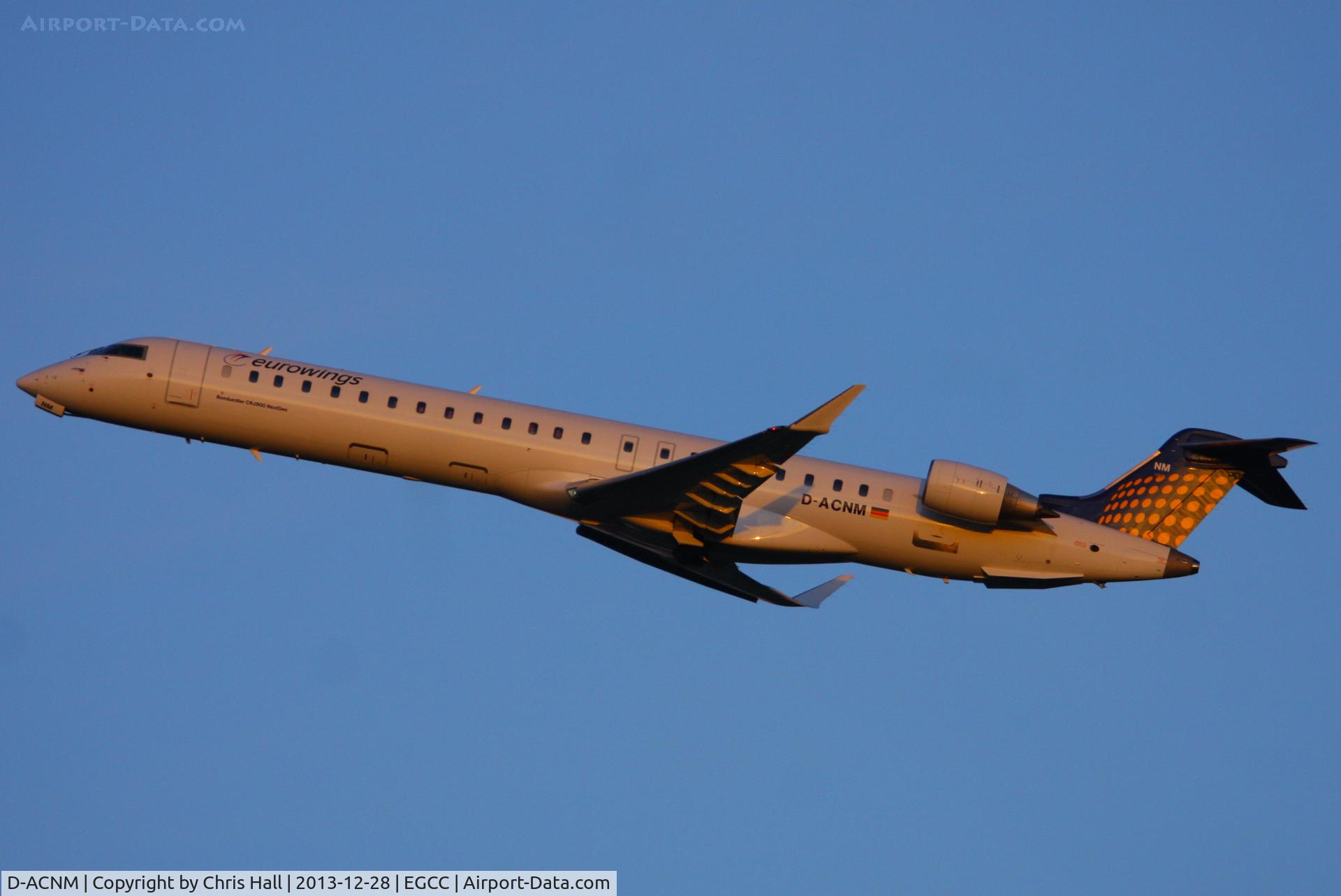 D-ACNM, 2010 Bombardier CRJ-900LR (CL-600-2D24) C/N 15253, Eurowings