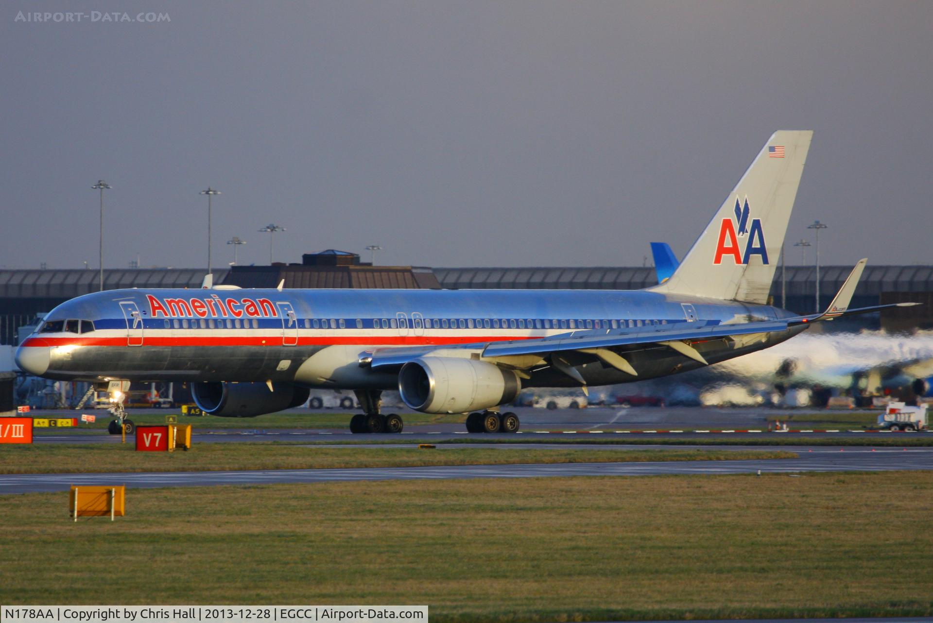 N178AA, 2002 Boeing 757-223 C/N 32398, American Airlines