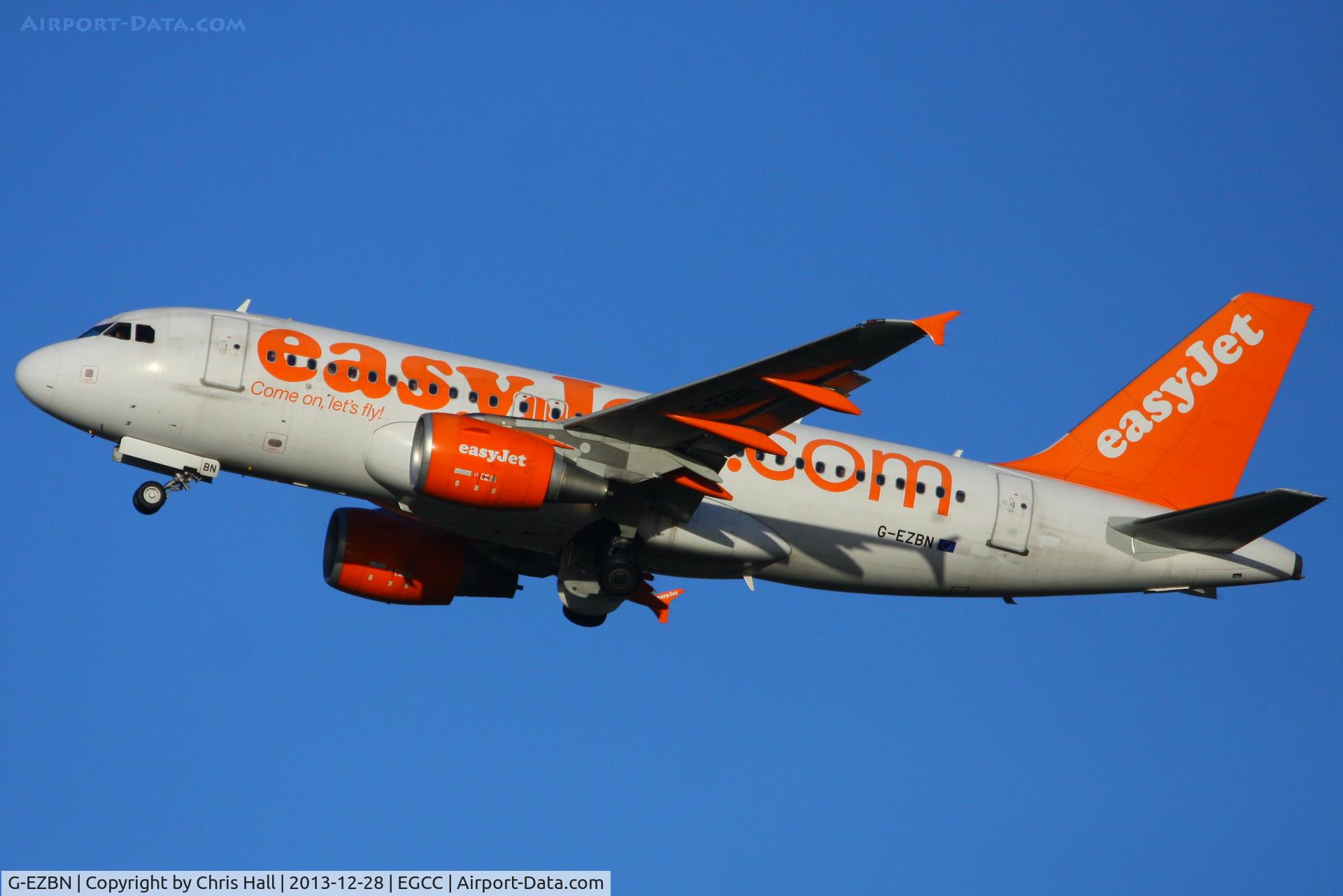 G-EZBN, 2007 Airbus A319-111 C/N 3061, easyJet