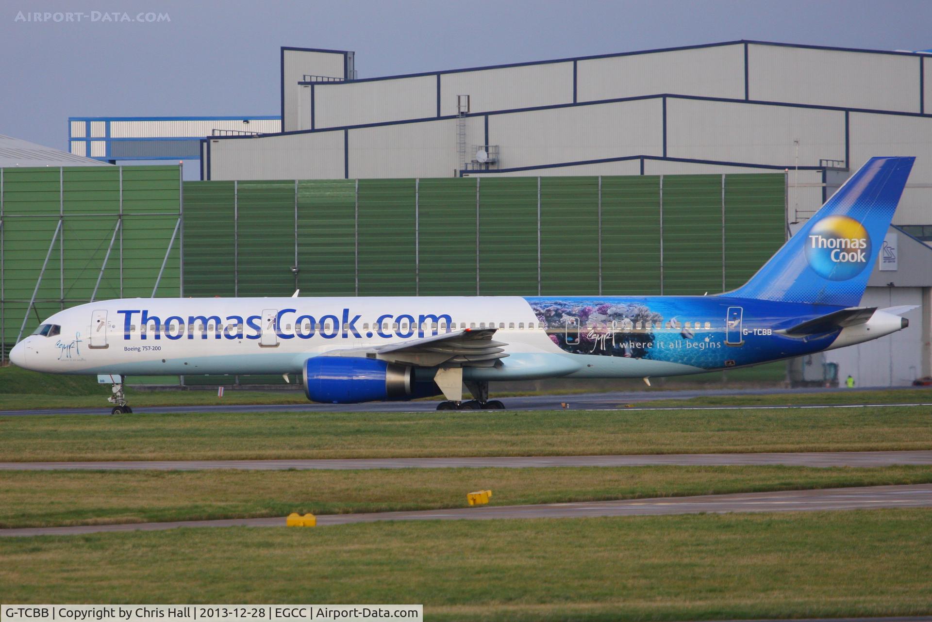 G-TCBB, 1999 Boeing 757-236 C/N 29945, Thomas Cook