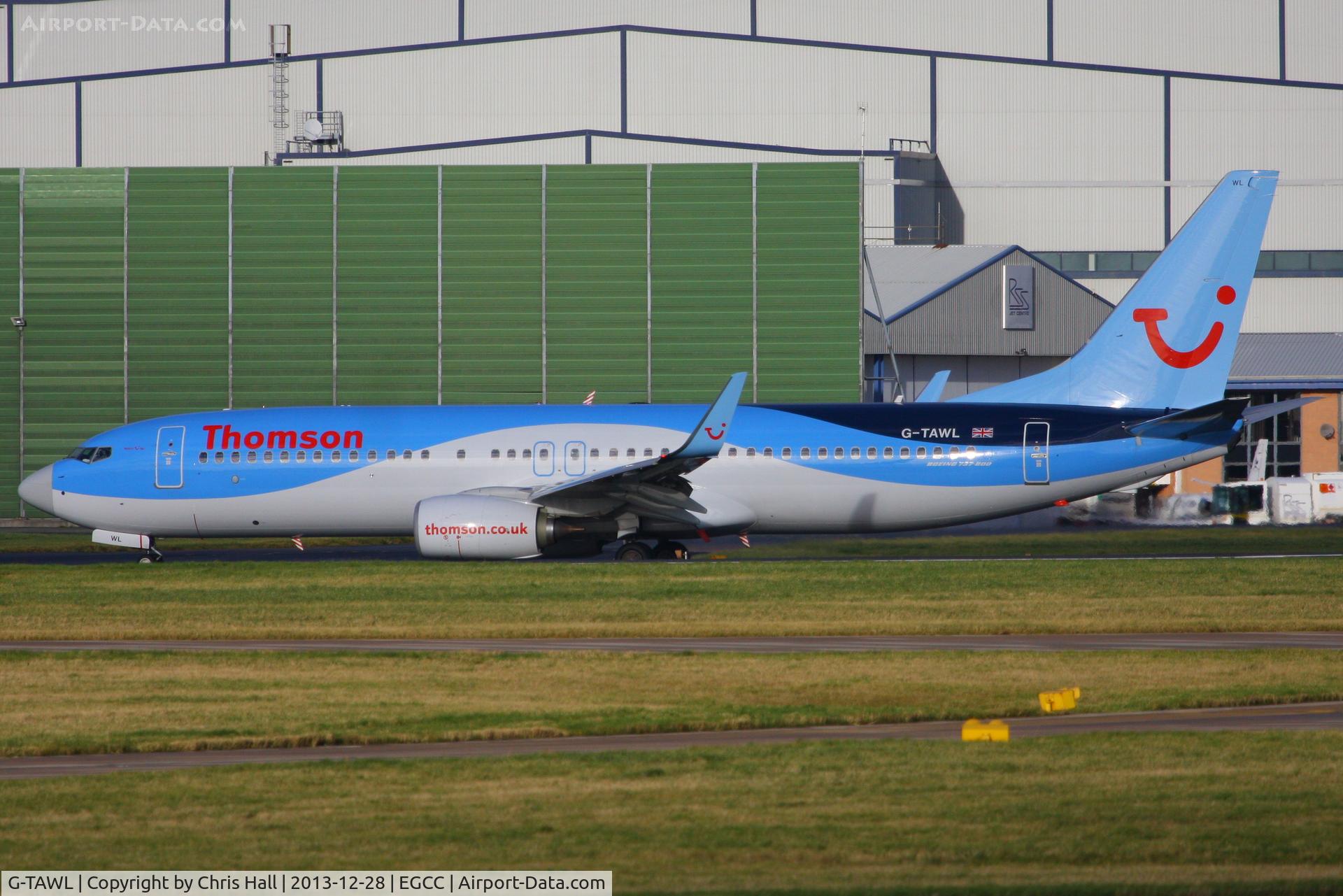 G-TAWL, 2012 Boeing 737-8K5 C/N 37243, Thomson