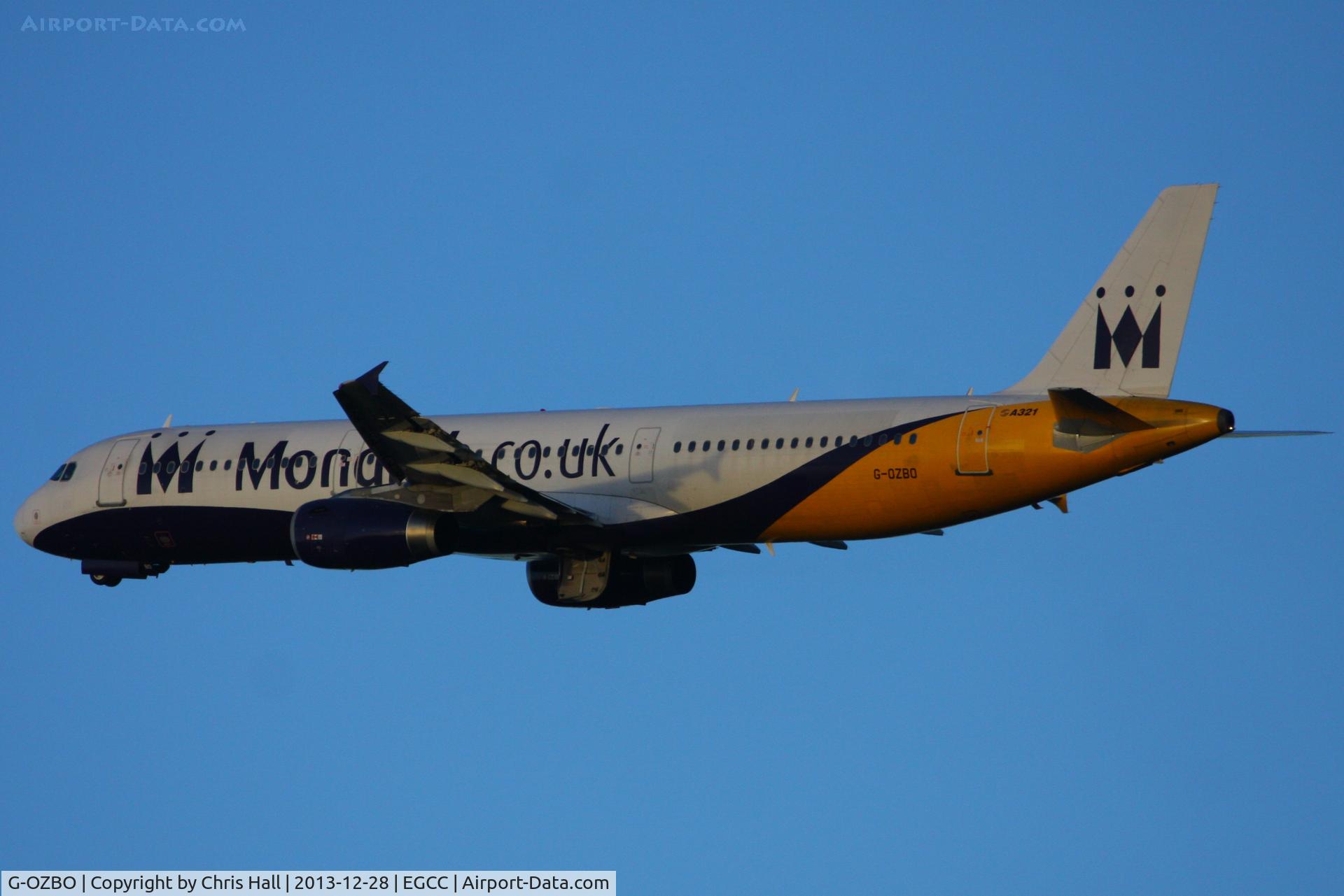 G-OZBO, 2000 Airbus A321-231 C/N 1207, Monarch