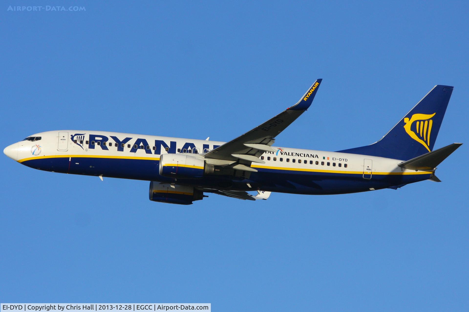 EI-DYD, 2008 Boeing 737-8AS C/N 33632, Ryanair