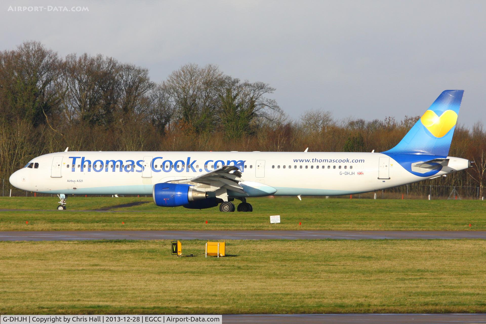 G-DHJH, 2000 Airbus A321-211 C/N 1238, Thomas Cook