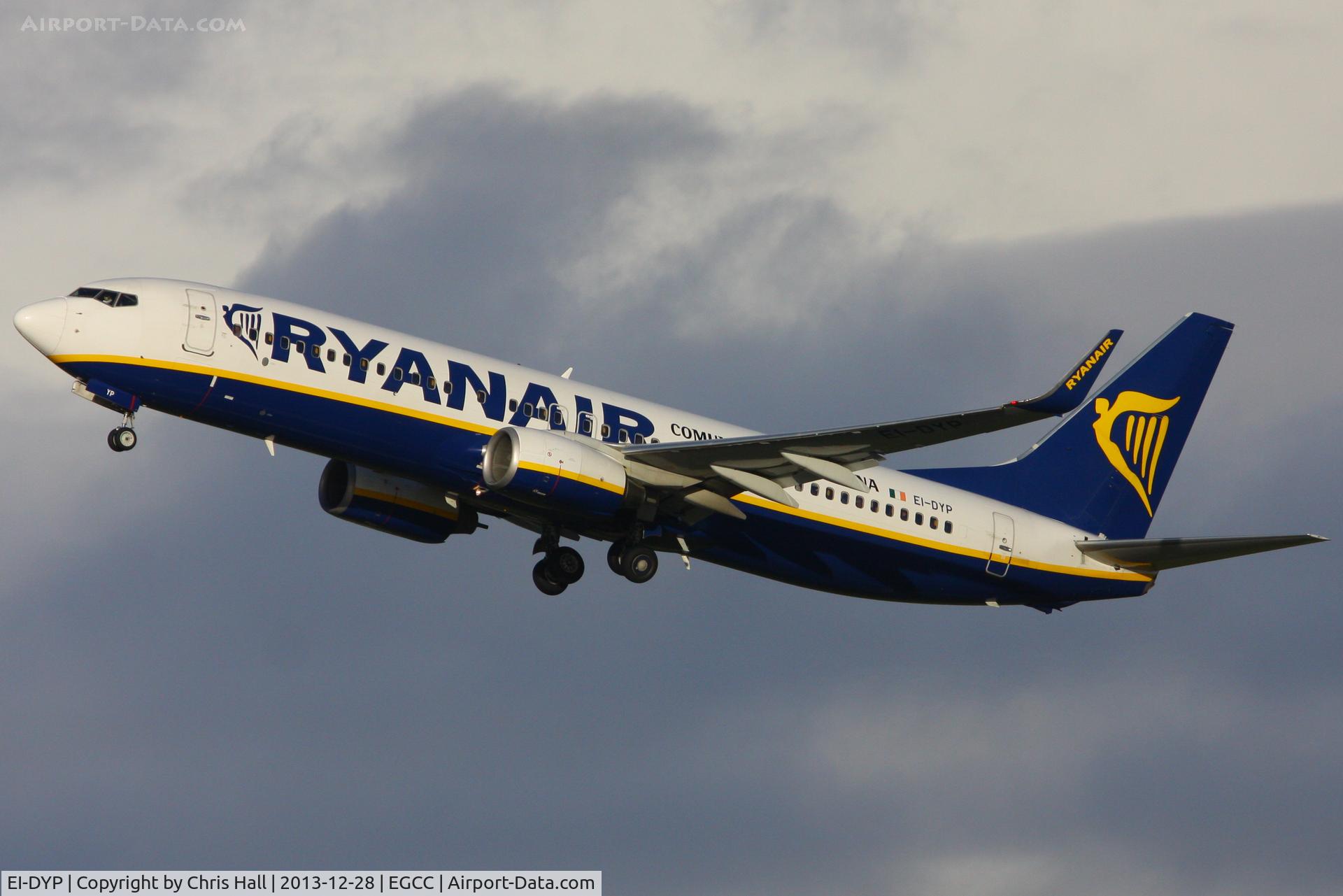 EI-DYP, 2008 Boeing 737-8AS C/N 37515, Ryanair