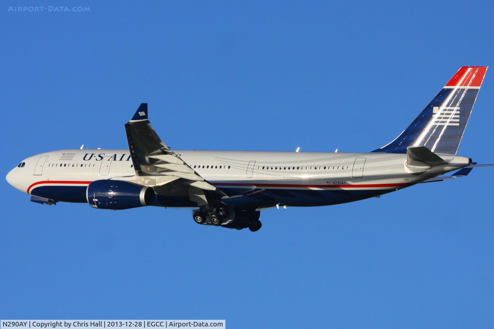 N290AY, 2013 Airbus A330-243 C/N 1480, US Airways