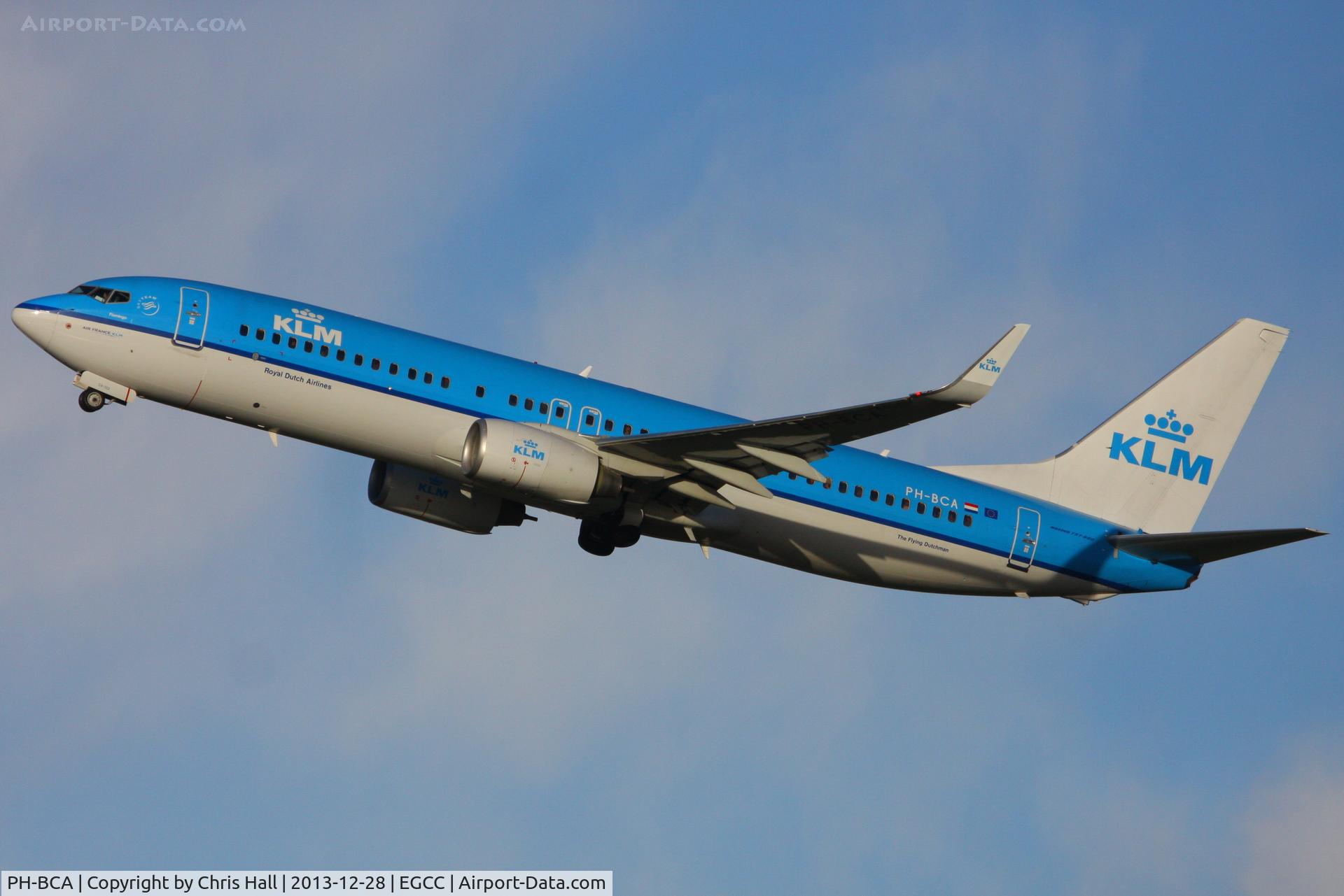 PH-BCA, 2010 Boeing 737-8K2 C/N 37820, KLM Royal Dutch Airlines