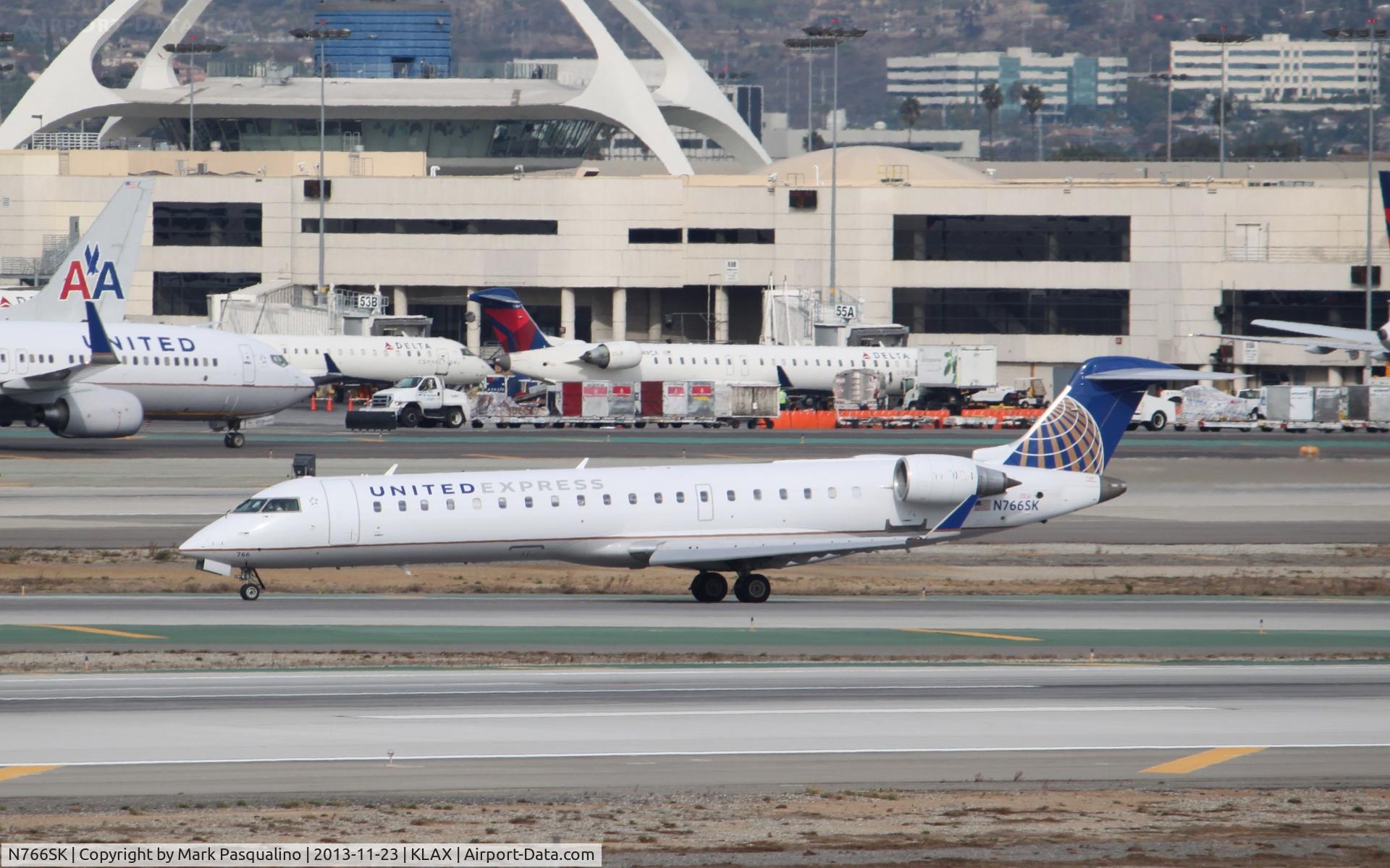 N766SK, 2005 Bombardier CRJ-702 (CL-600-2C10) Regional Jet C/N 10232, CL-600-2C10