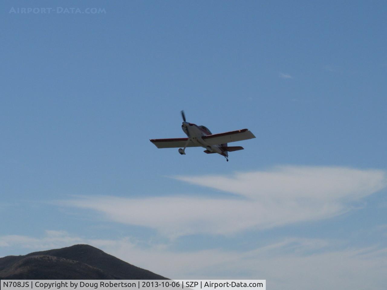 N708JS, 2013 Harmon Rocket C/N 4249, 2013 Scott SCOTT ROCKET, takeoff climb Rwy 04