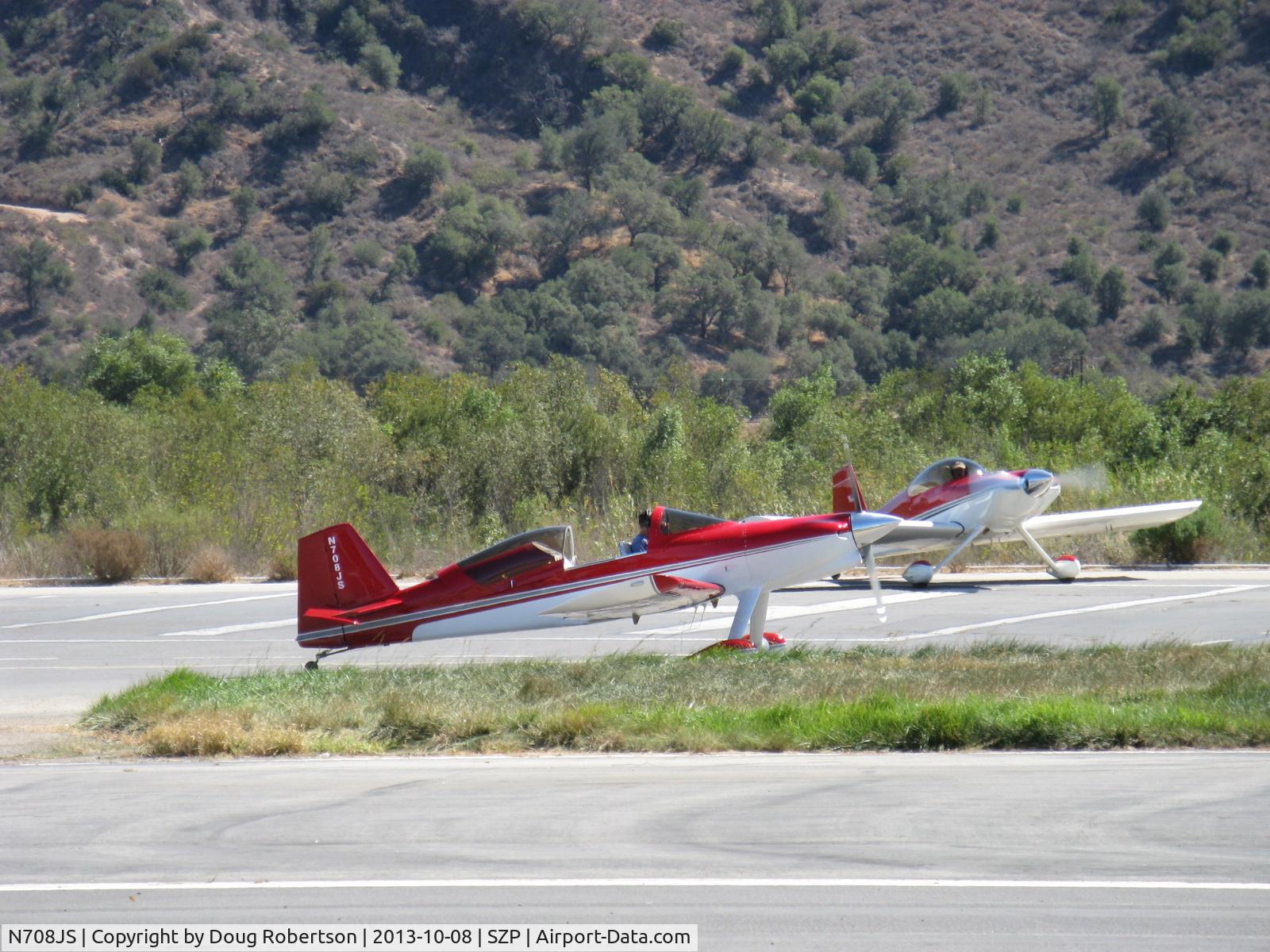 N708JS, 2013 Harmon Rocket C/N 4249, 2013 Scott SCOTT ROCKET, taxi to Rwy 04
