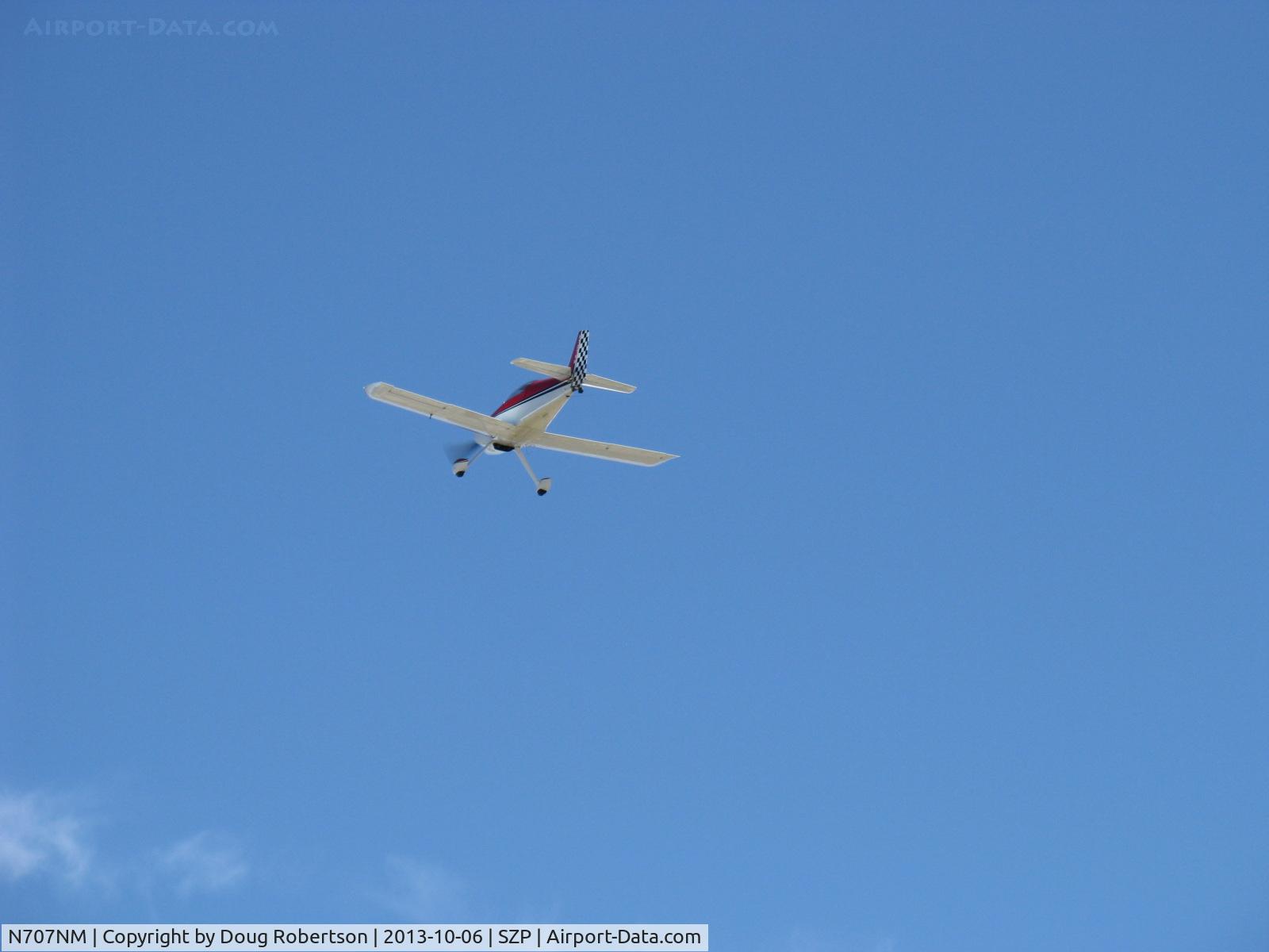 N707NM, 2003 Harmon Rocket II C/N 124, 2003 Francik HARMON ROCKET II, Lycoming IO-540 250 Hp, takeoff climb Rwy 04