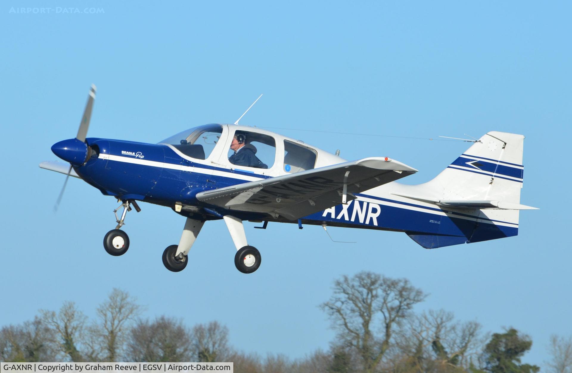 G-AXNR, 1969 Beagle B-121 Pup Series 2 (Pup 150) C/N B121-108, Just airbourne.