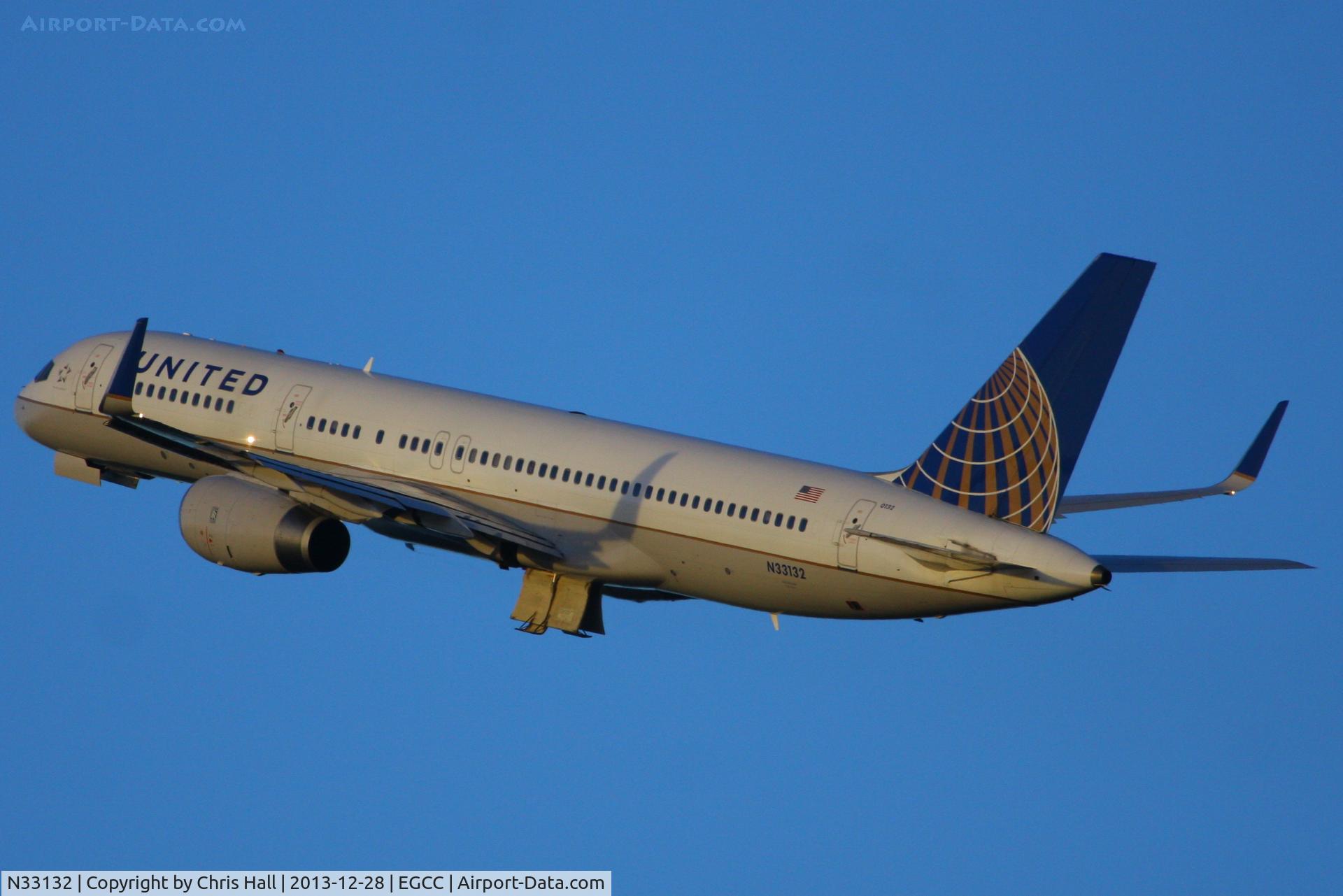 N33132, 1998 Boeing 757-224 C/N 29281, United