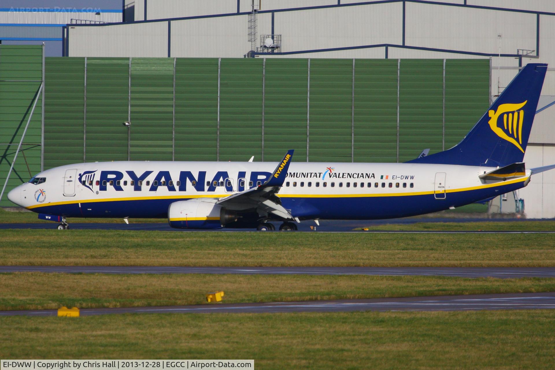 EI-DWW, 2008 Boeing 737-8AS C/N 33629, Ryanair
