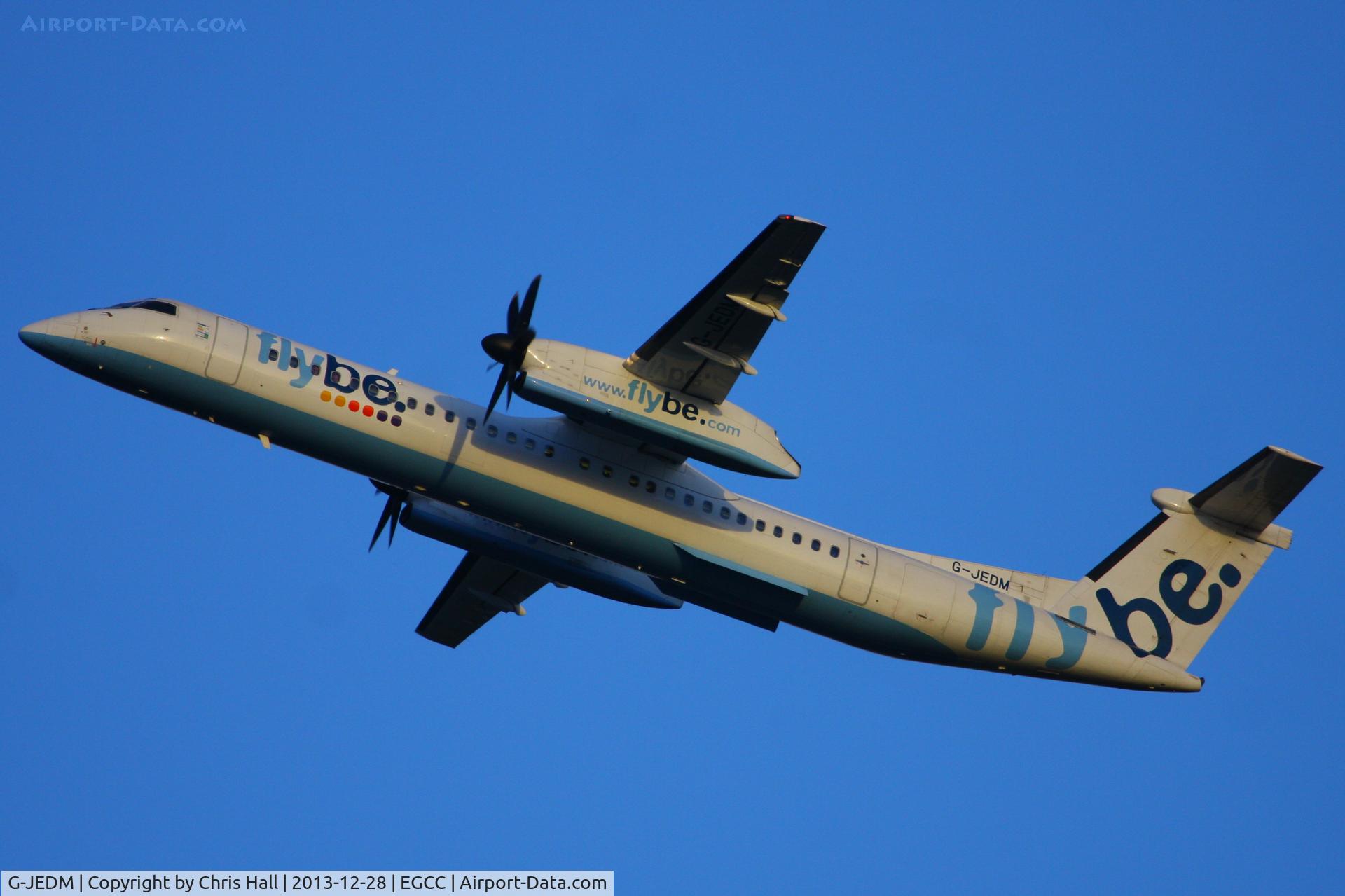 G-JEDM, 2003 De Havilland Canada DHC-8-402Q Dash 8 C/N 4077, flybe