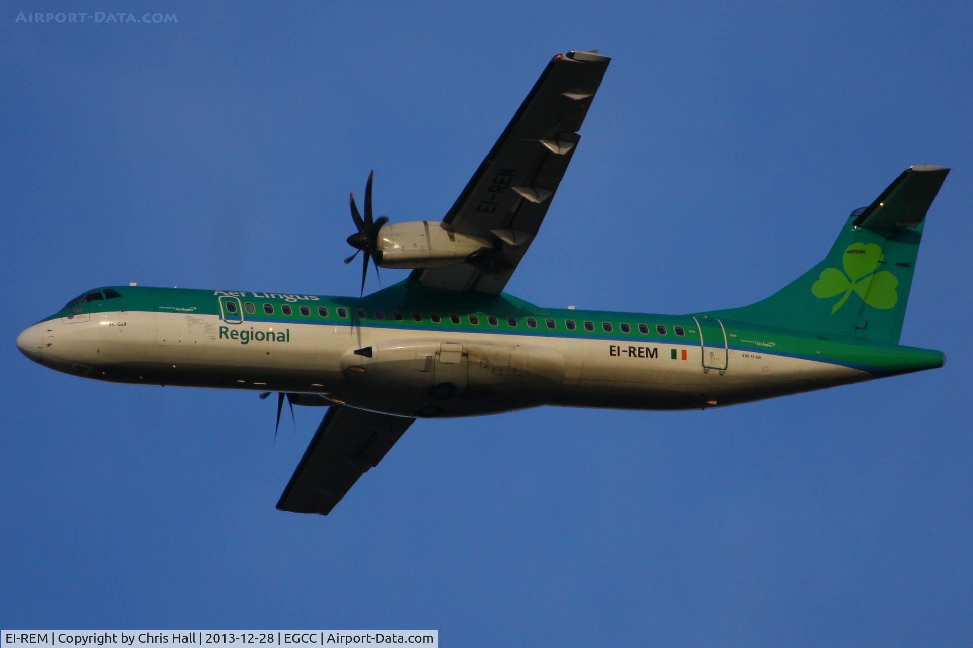 EI-REM, 2007 ATR 72-212A C/N 760, Aer Lingus regional