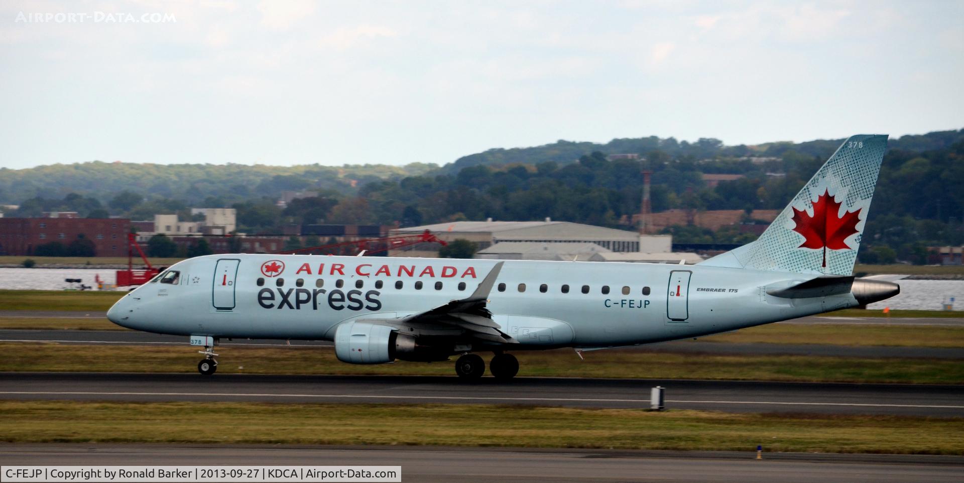 C-FEJP, 2005 Embraer 175SU (ERJ-170-200SU) C/N 17000096, Takeoff DCA