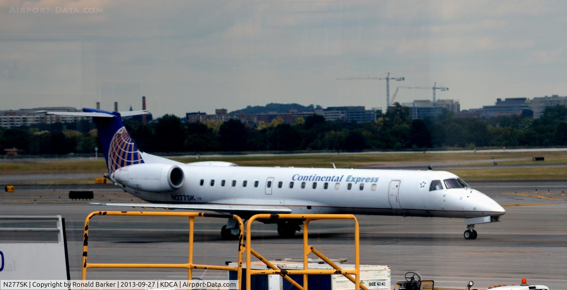 N277SK, 2000 Embraer ERJ-145LR (EMB-145LR) C/N 145355, Taxi DCA