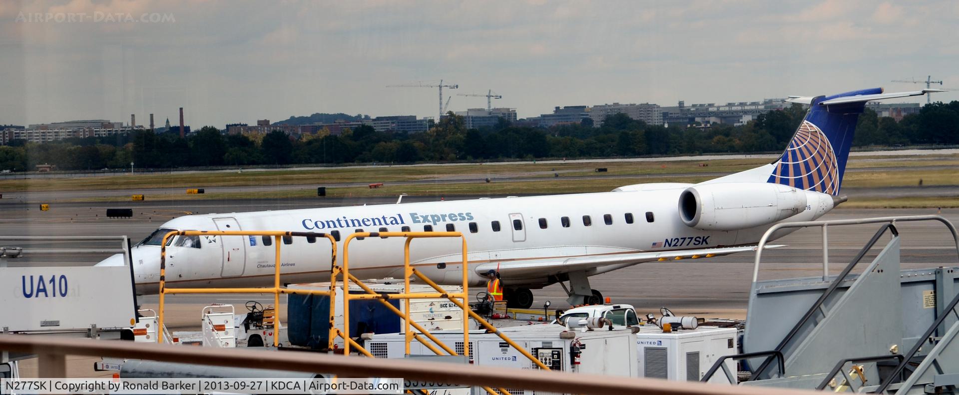 N277SK, 2000 Embraer ERJ-145LR (EMB-145LR) C/N 145355, Taxi DCA