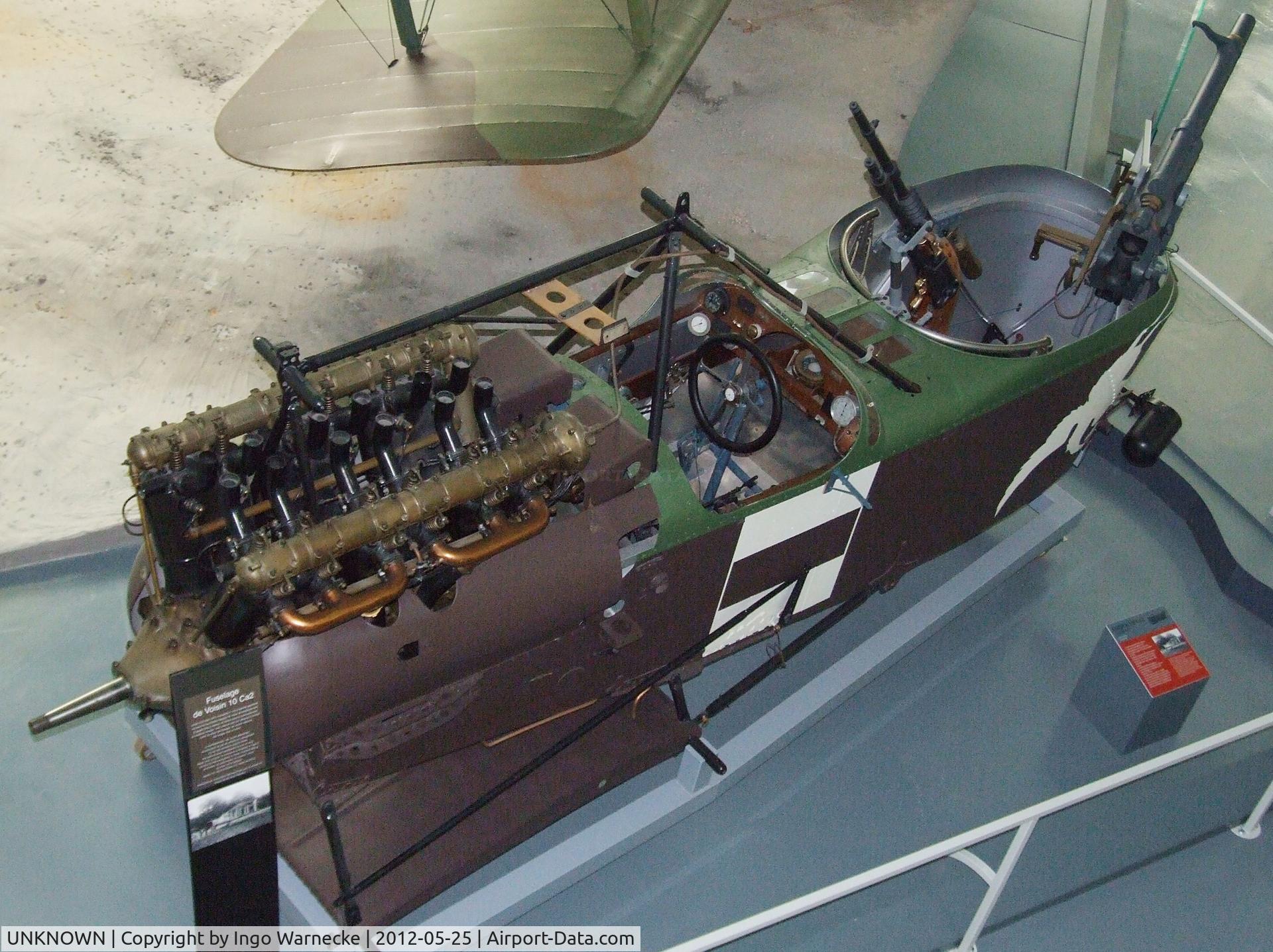 UNKNOWN, 1917 Voisin 10 C/N 04, Voisin 10 (Fuselage nacelle only) at the Musee de l'Air, Paris/Le Bourget