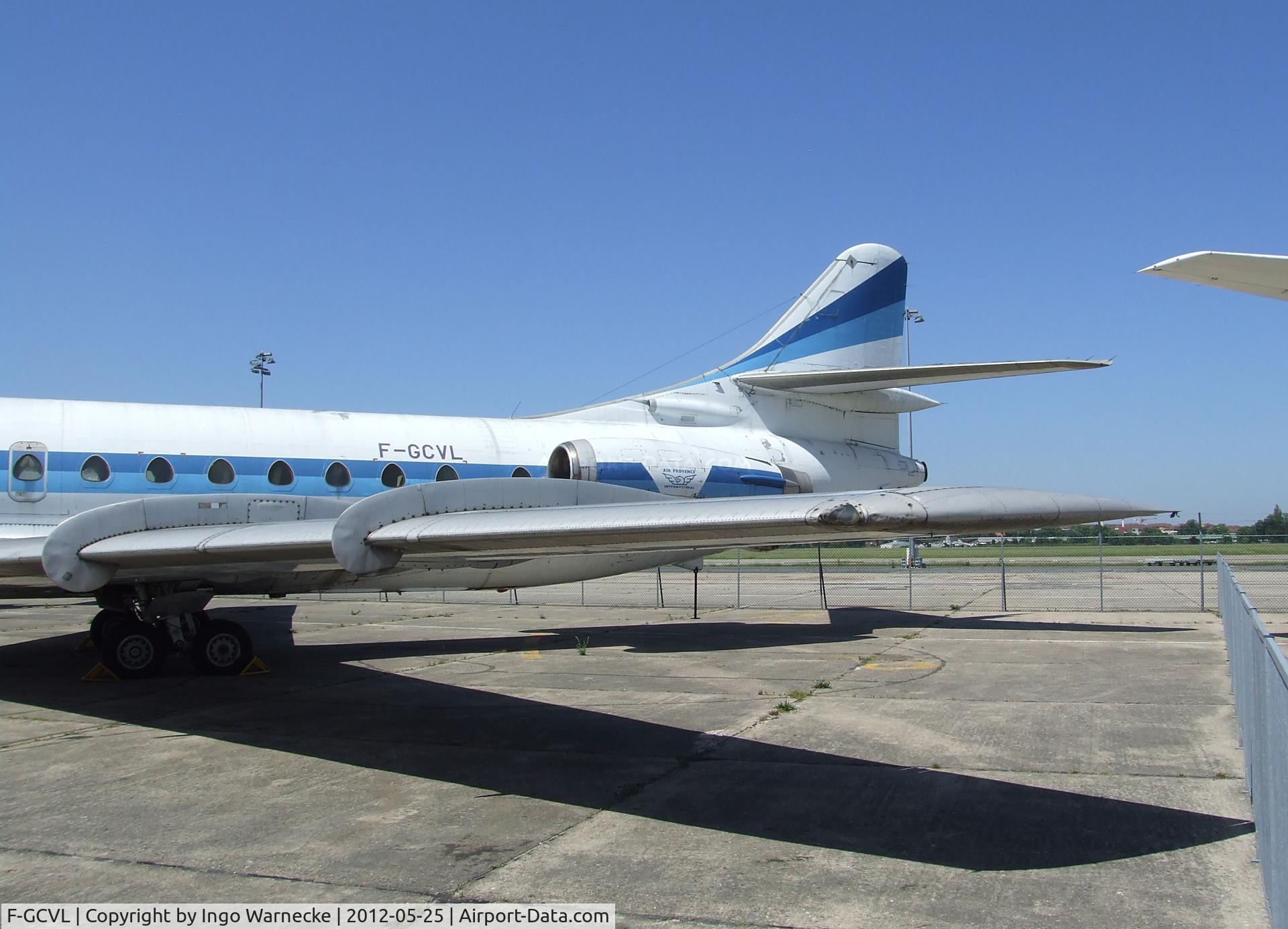 F-GCVL, 1972 Aerospatiale SE-210 Caravelle  12 C/N 273, Aerospatiale SE.210 Caravelle 12 at the Musee de l'Air, Paris/Le Bourget