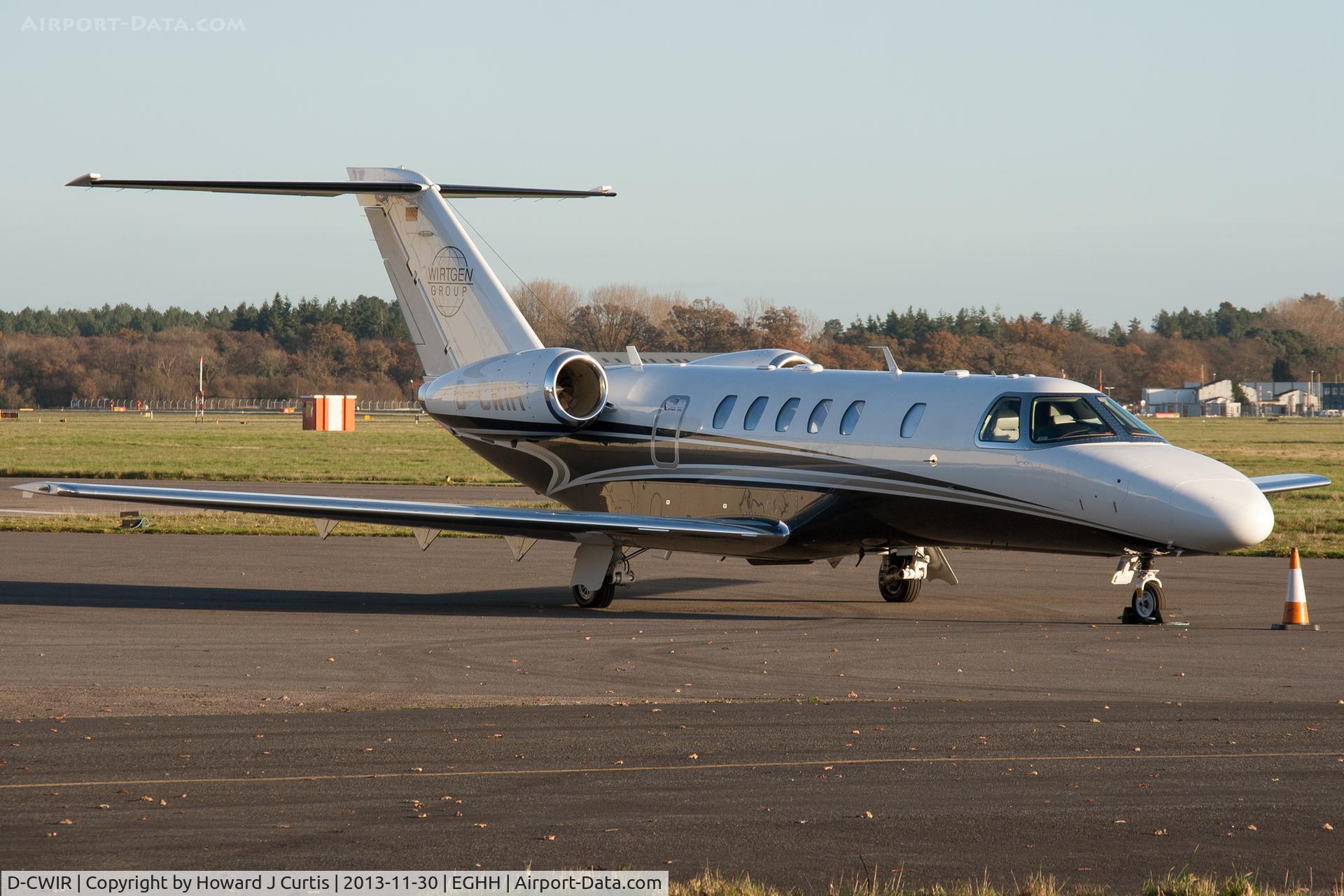 D-CWIR, 2012 Cessna 525C CitationJet CJ4 C/N 525C-0118, A visitor to Signatures.