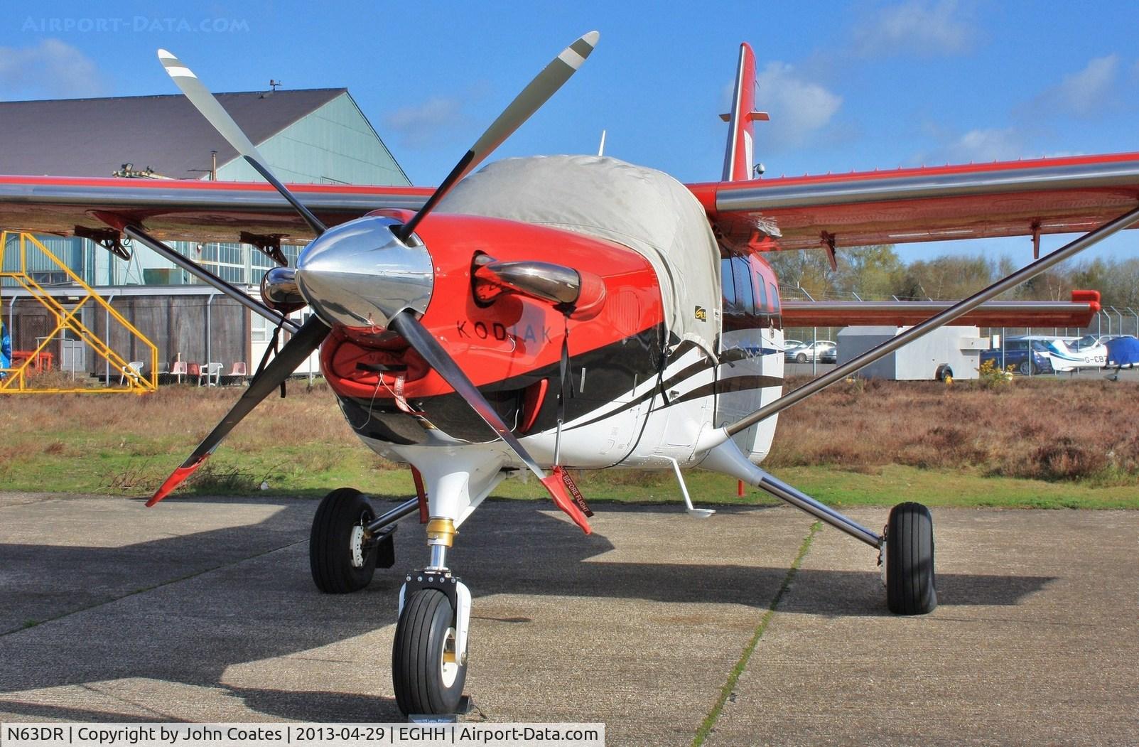 N63DR, 2010 Quest Kodiak 100 C/N 100-0045, Visitor at BHL