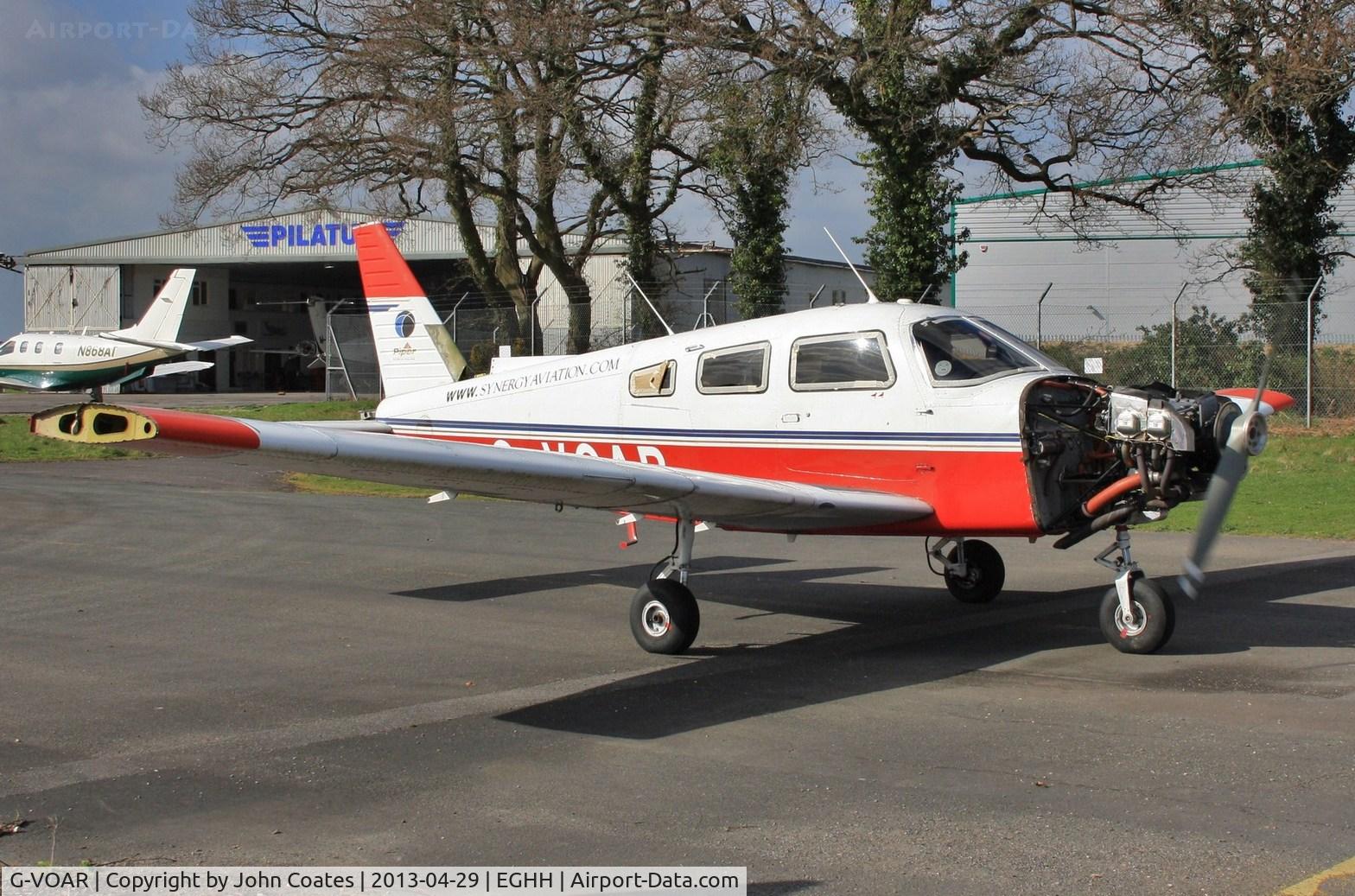 G-VOAR, 1995 Piper PA-28-181 Cherokee Archer III C/N 28-43011, On its way to the paintshop