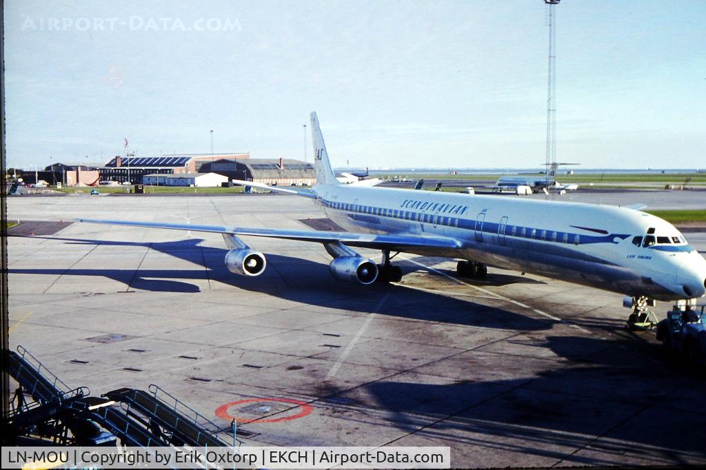 LN-MOU, 1968 Douglas DC-8-63 C/N 45923, LN-MOU in CPH