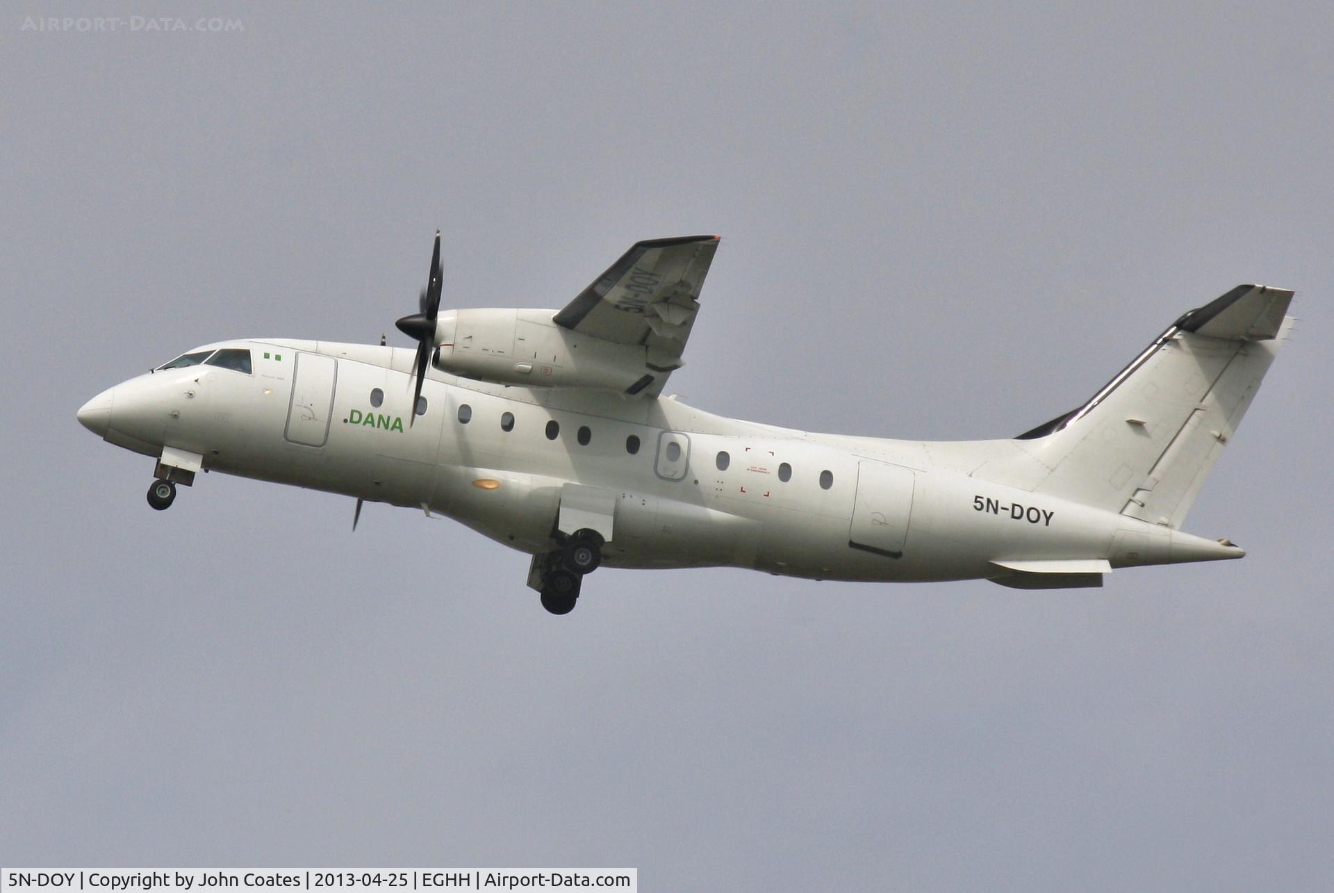5N-DOY, 1998 Dornier 328-100 C/N 3089, Departing on air test
