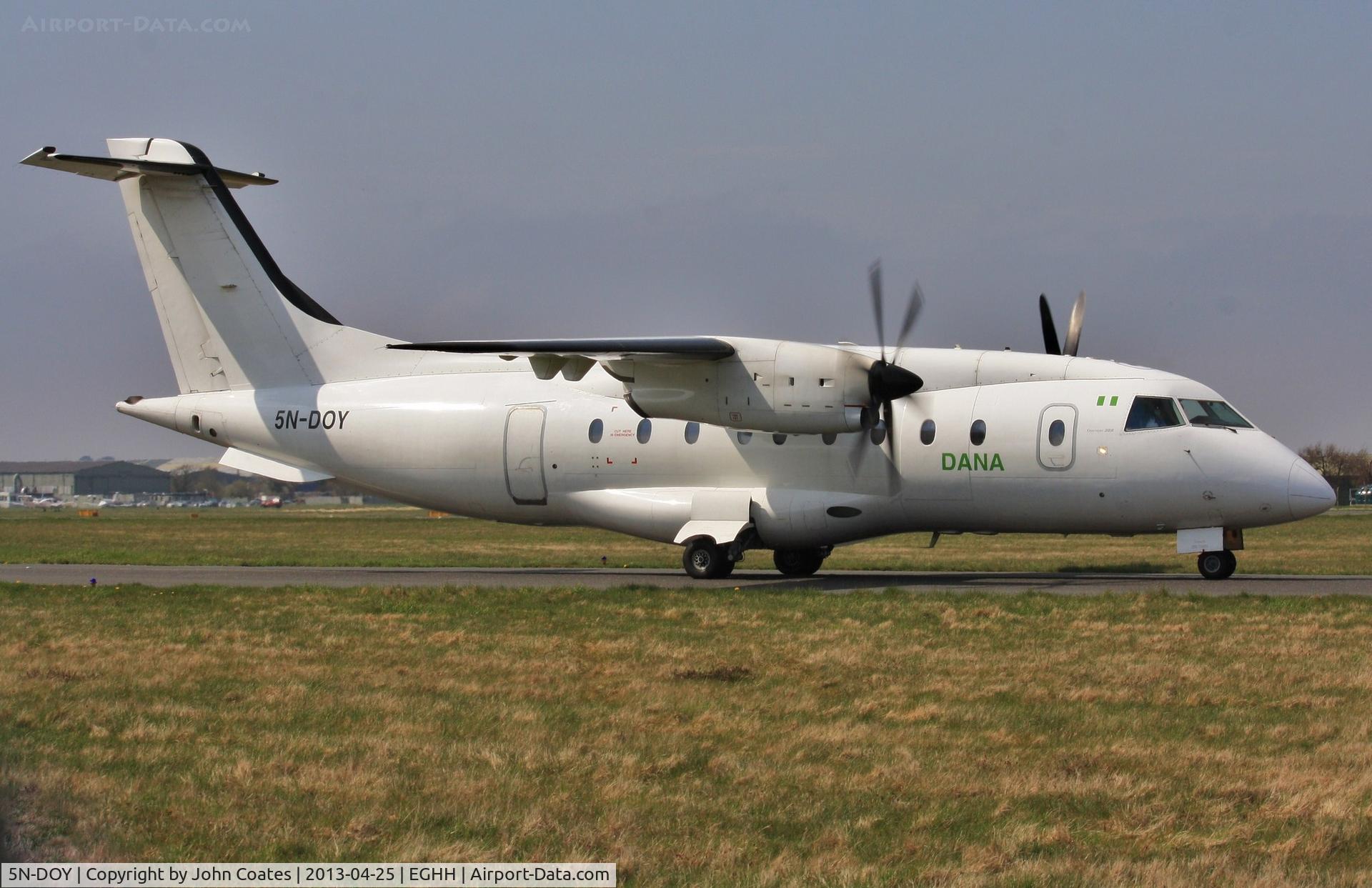 5N-DOY, 1998 Dornier 328-100 C/N 3089, Taxiing back to JETS