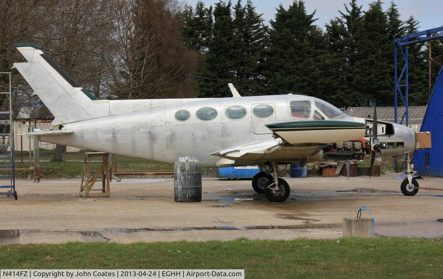 N414FZ, 1971 Cessna 414 Chancellor C/N 414-0175, About to be resprayed