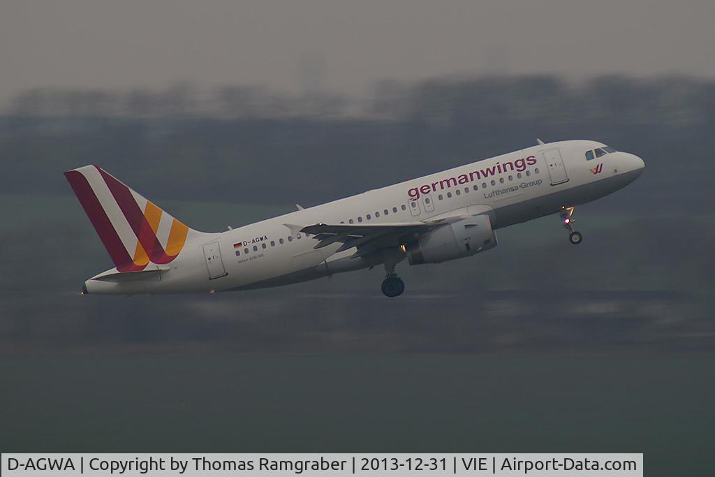 D-AGWA, 2006 Airbus A319-132 C/N 2813, Germanwings Airbus A319