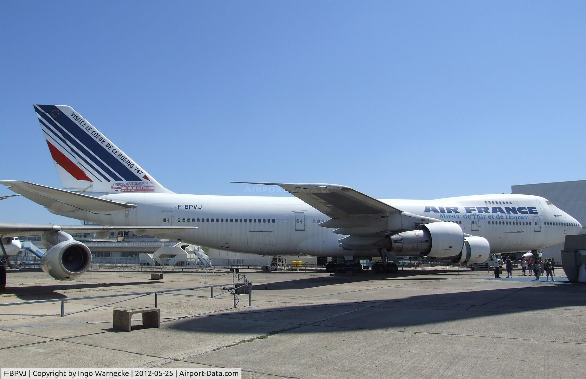 F-BPVJ, 1972 Boeing 747-128 C/N 20541, Boeing 747-128 at the Musee de l'Air, Paris/Le Bourget