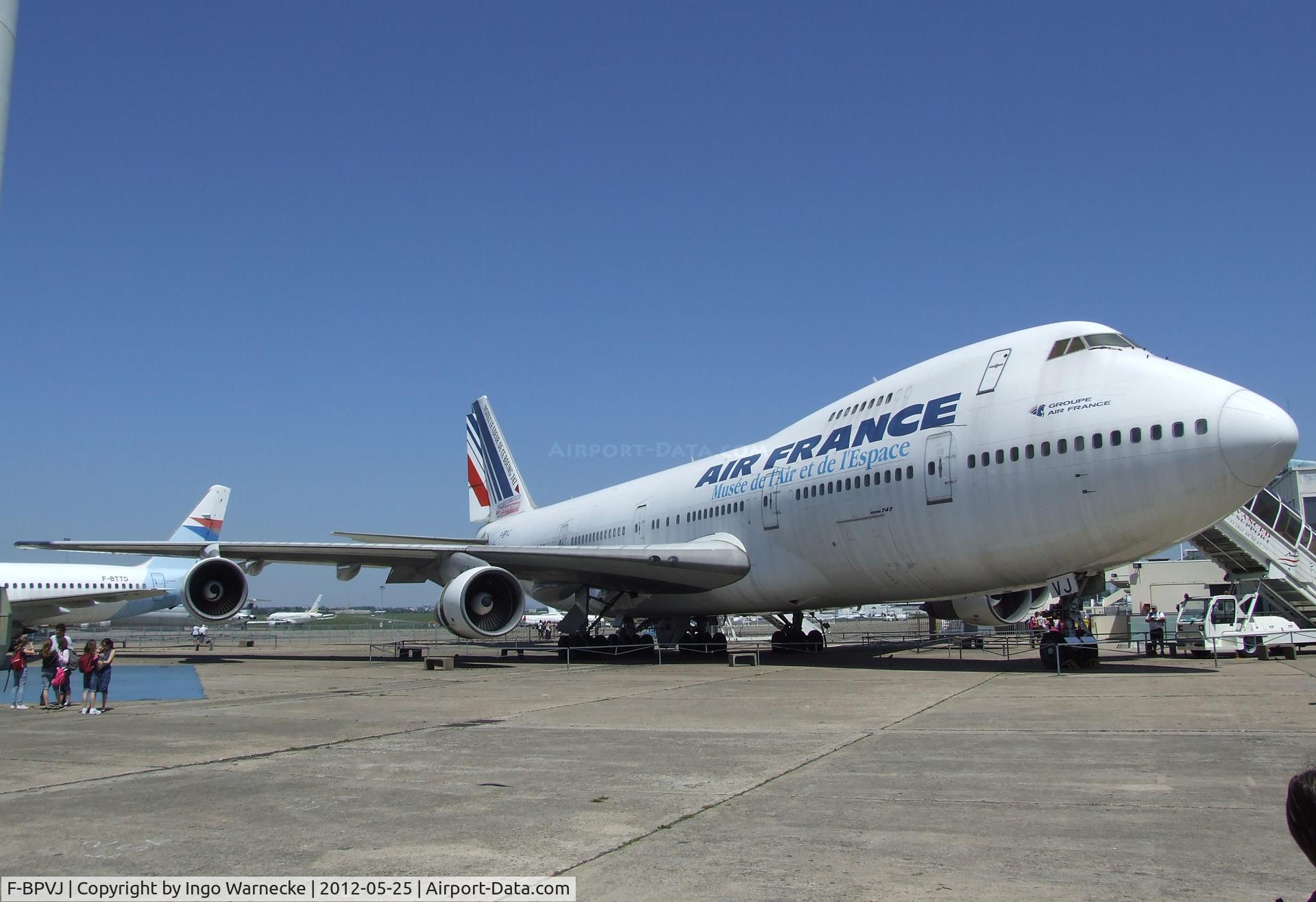 F-BPVJ, 1972 Boeing 747-128 C/N 20541, Boeing 747-128 at the Musee de l'Air, Paris/Le Bourget