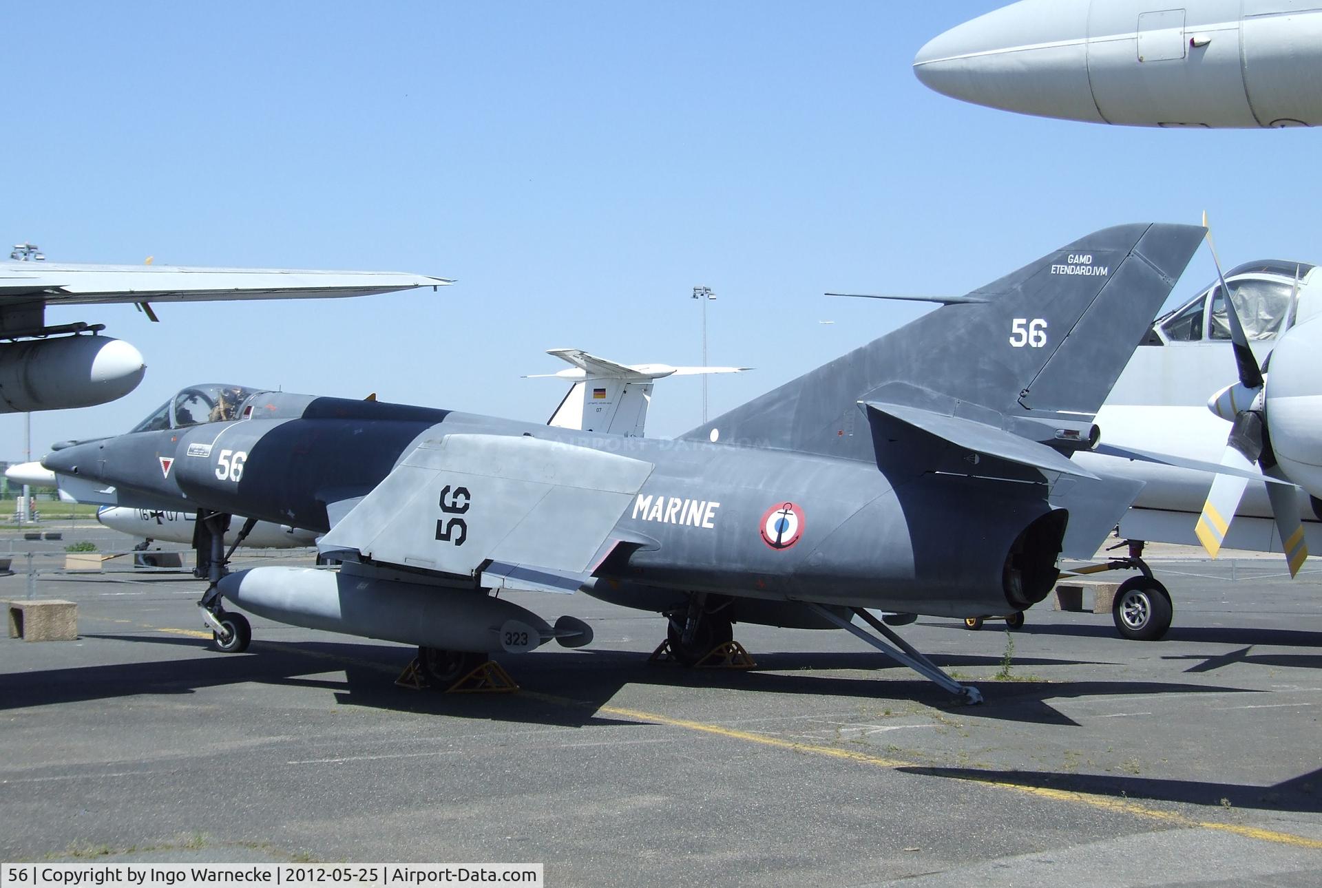 56, Dassault Etendard IV.M C/N 56, Dassault Etendard IV M at the Musee de l'Air, Paris/Le Bourget