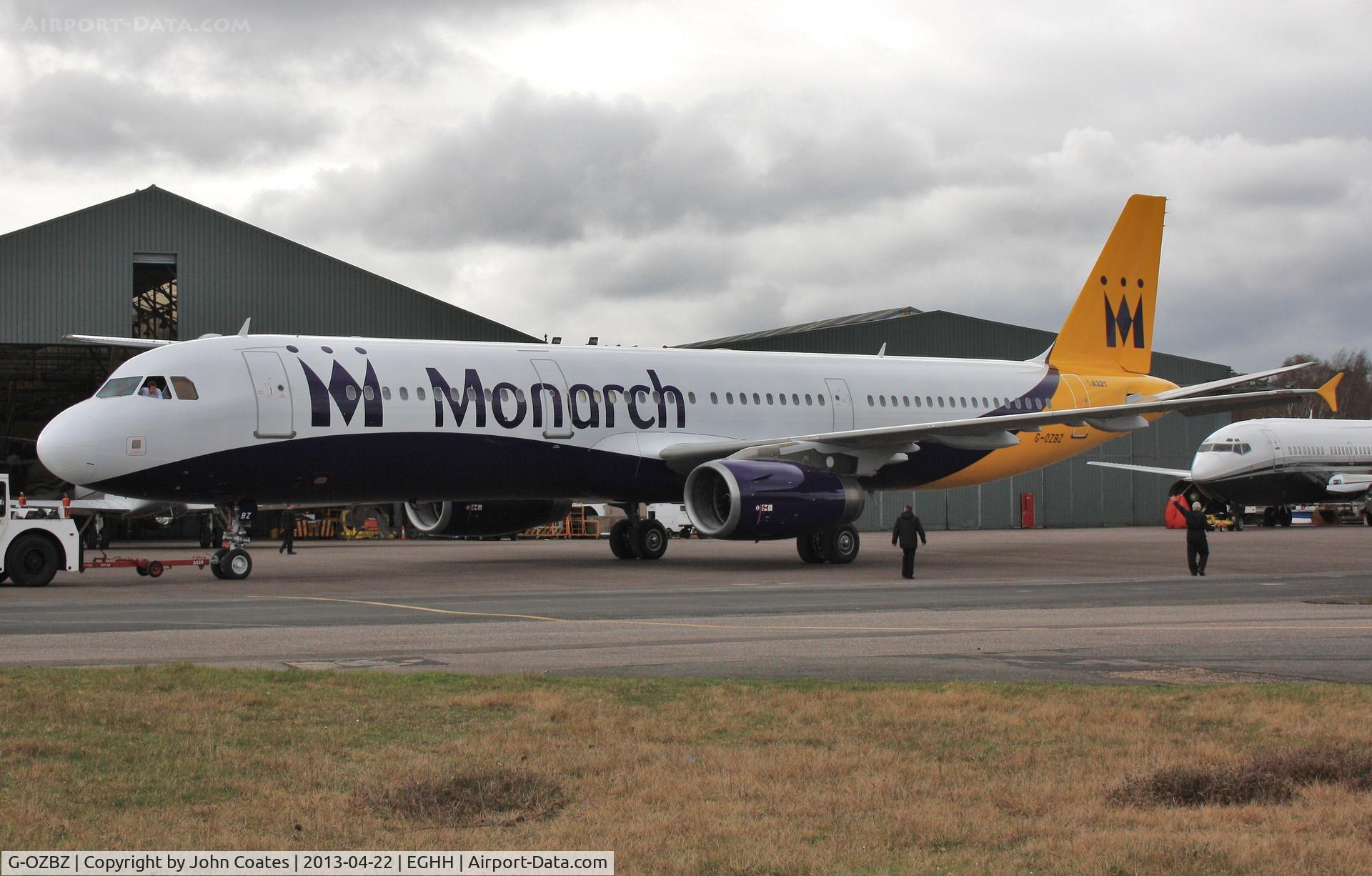 G-OZBZ, 2001 Airbus A321-231 C/N 1421, Just repainted to latest scheme
