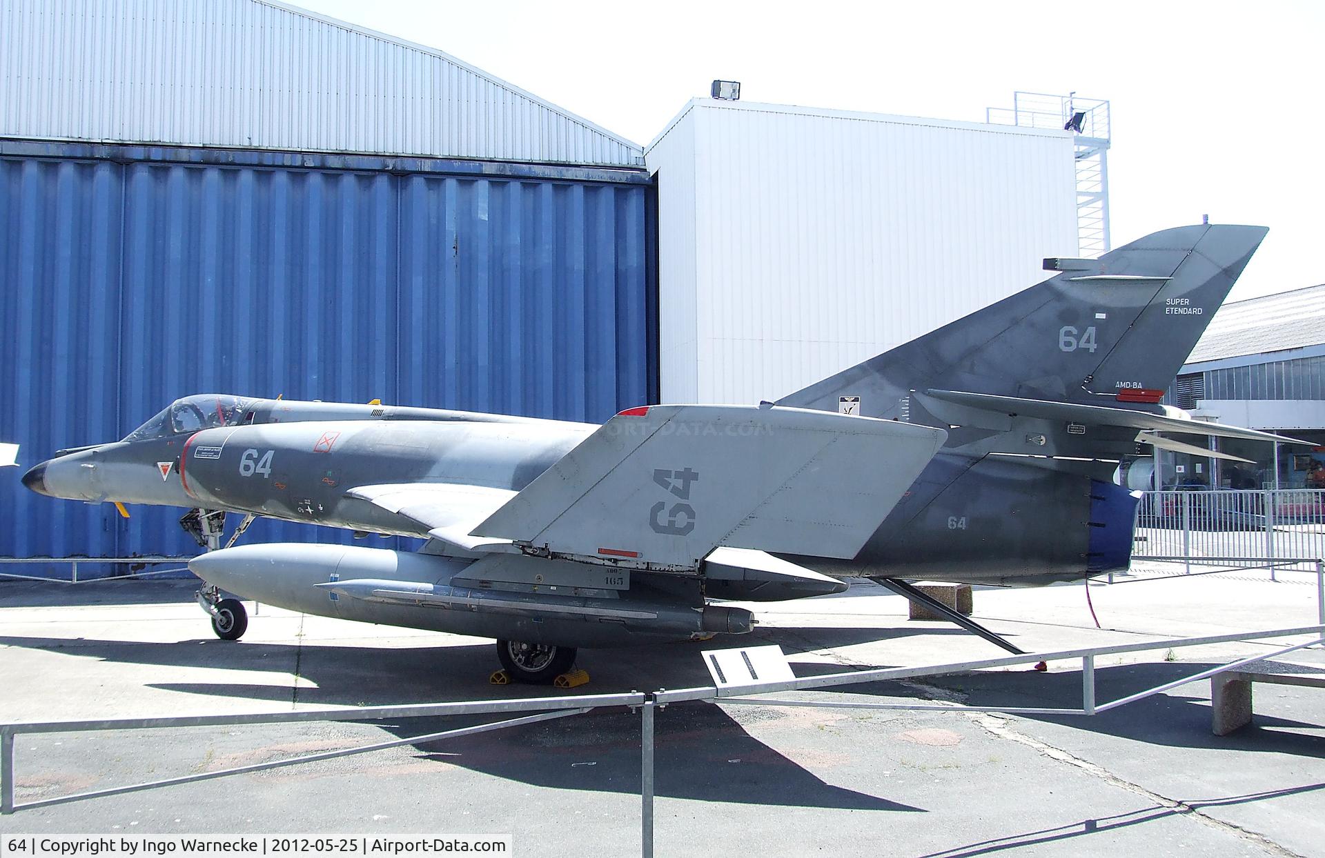 64, Dassault Super Etendard C/N 78, Dassault Super Etendard at the Musee de l'Air, Paris/Le Bourget