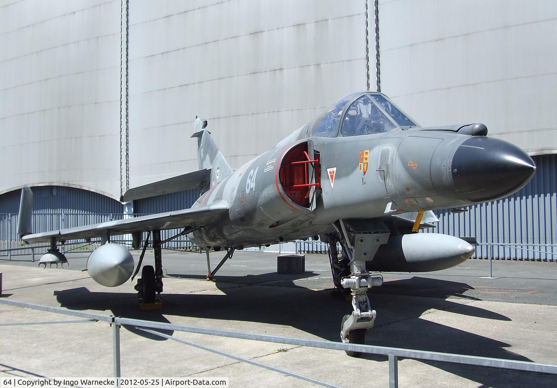 64, Dassault Super Etendard C/N 78, Dassault Super Etendard at the Musee de l'Air, Paris/Le Bourget