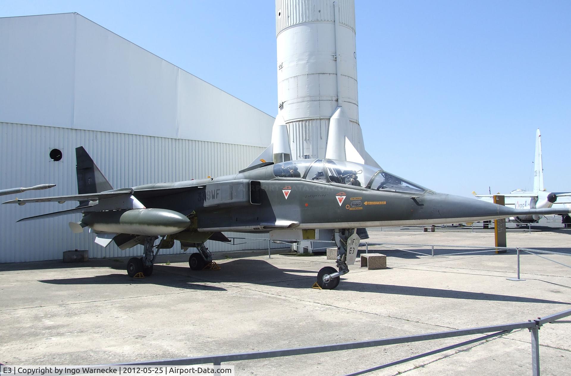 E3, Sepecat Jaguar E C/N E3, SEPECAT Jaguar E at the Musee de l'Air, Paris/Le Bourget