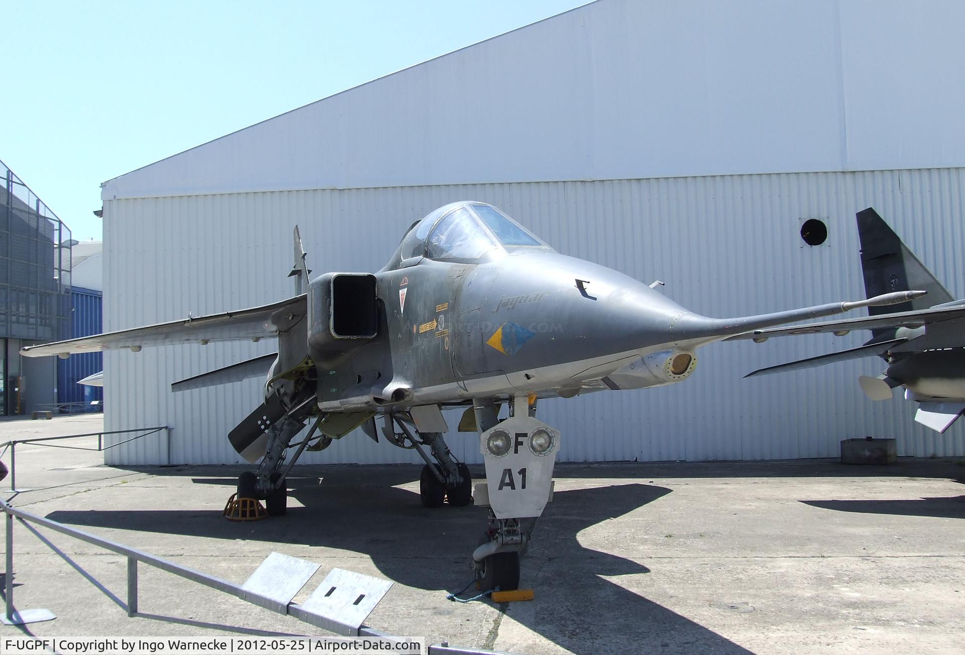F-UGPF, Sepecat Jaguar A C/N A1, SEPECAT Jaguar A at the Musee de l'Air, Paris/Le Bourget