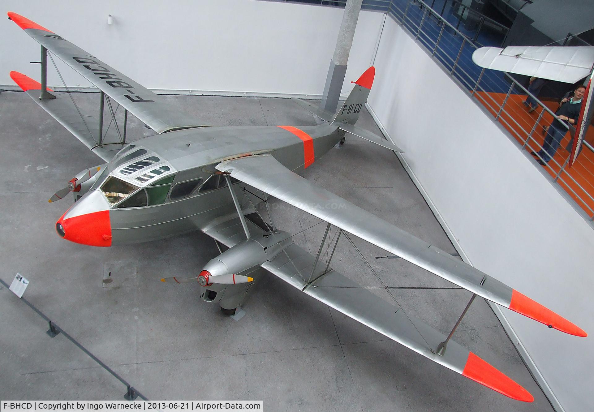 F-BHCD, 1945 De Havilland DH-89A Dominie/Dragon Rapide C/N 6706, De Havilland D.H.89A Dragon Rapide at the Musee de l'Air, Paris/Le Bourget