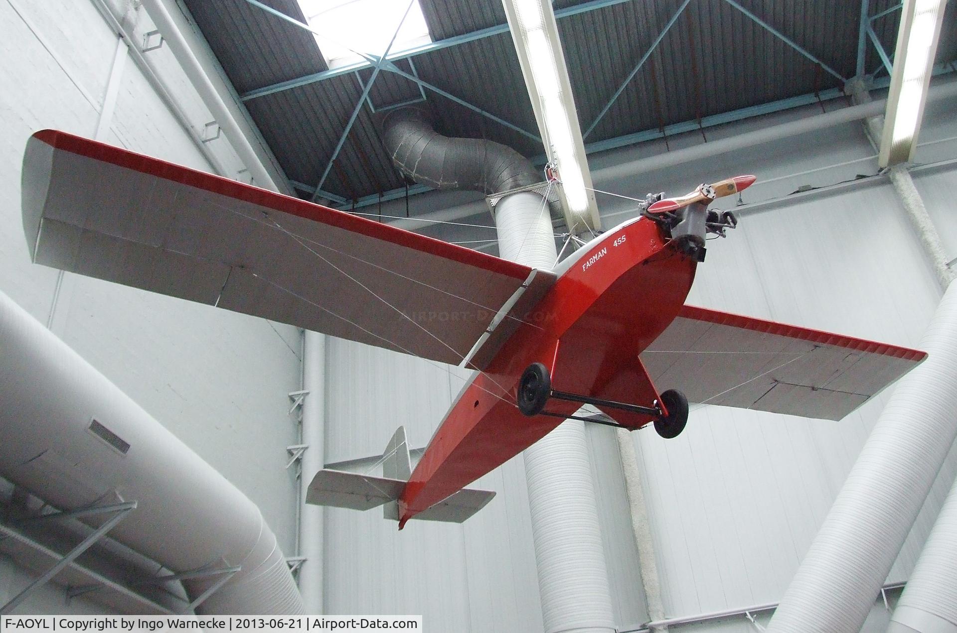 F-AOYL, 1936 Farman F455 Super Moustique C/N 01, Farman F.455 Super Moustique at the Musee de l'Air, Paris/Le Bourget