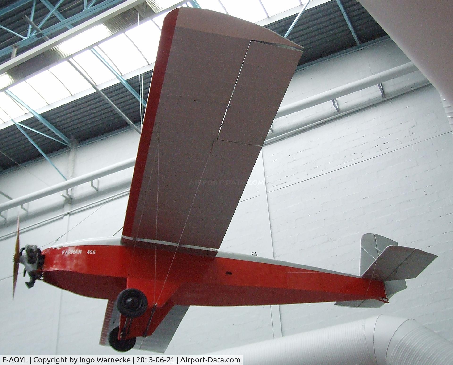 F-AOYL, 1936 Farman F455 Super Moustique C/N 01, Farman F.455 Super Moustique at the Musee de l'Air, Paris/Le Bourget